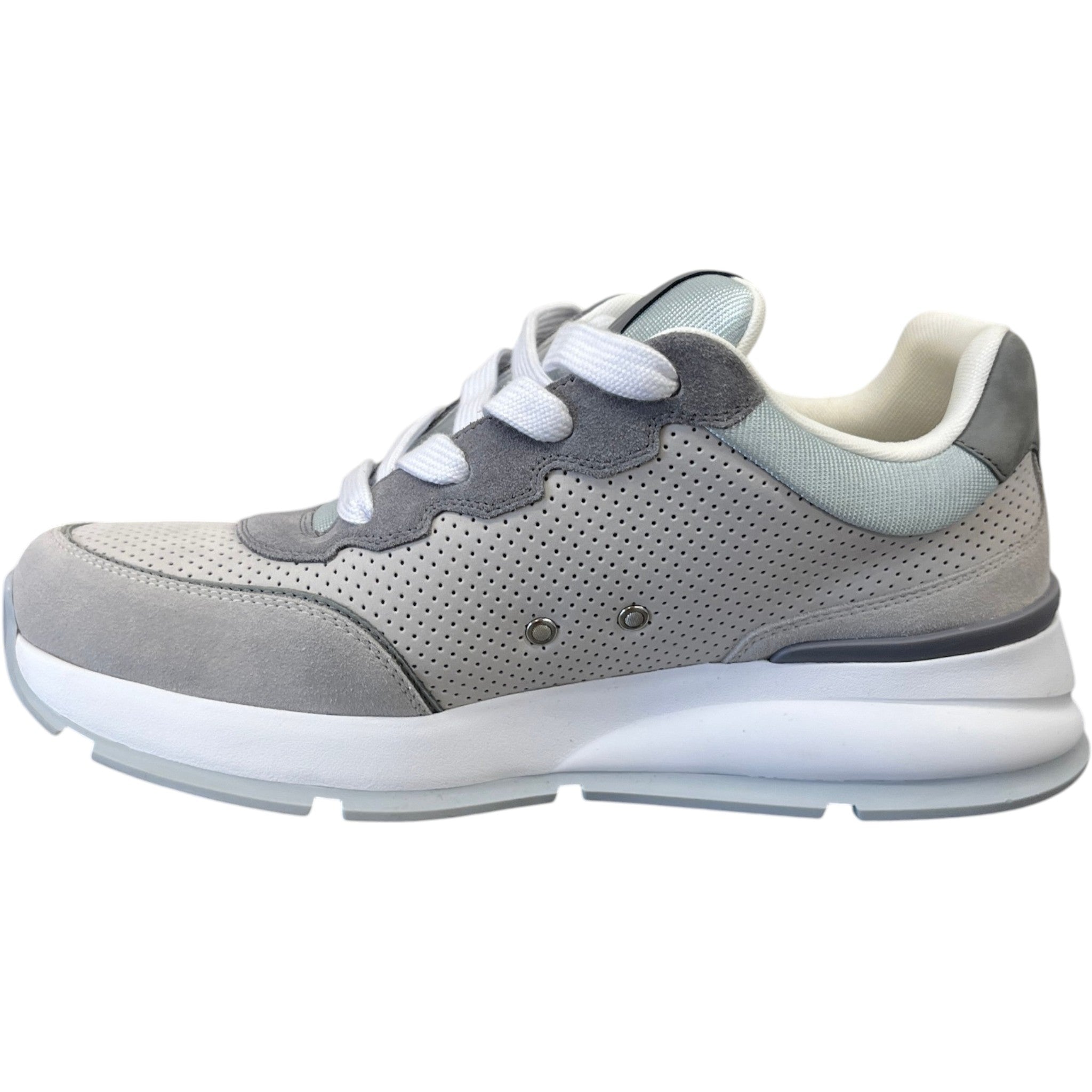 Men's Lv Classic Low Trainers Grey Size EU 41.5 / UK 7.5