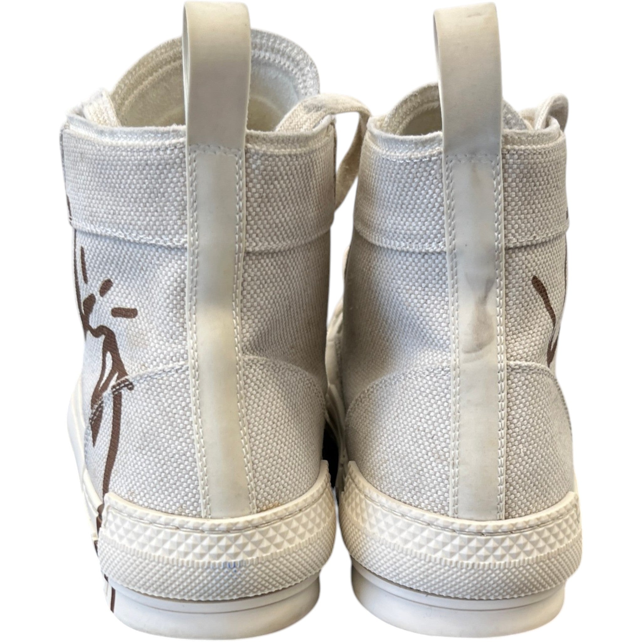 Men's B23 Cactus Jack High Trainers Beige Size EU 41.5 / UK 7.5