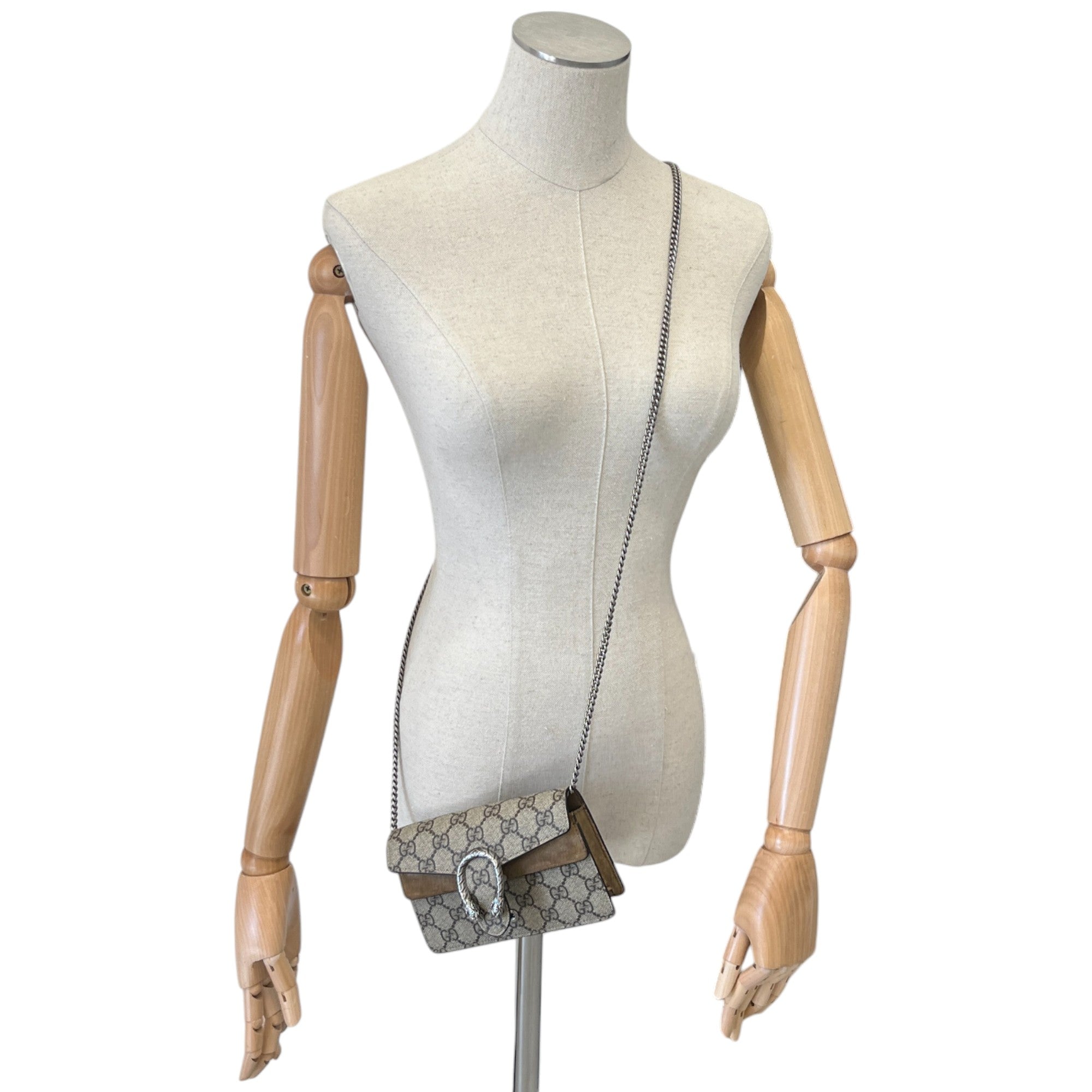 Women's Gg Supreme Dionysus Mini Bag Brown