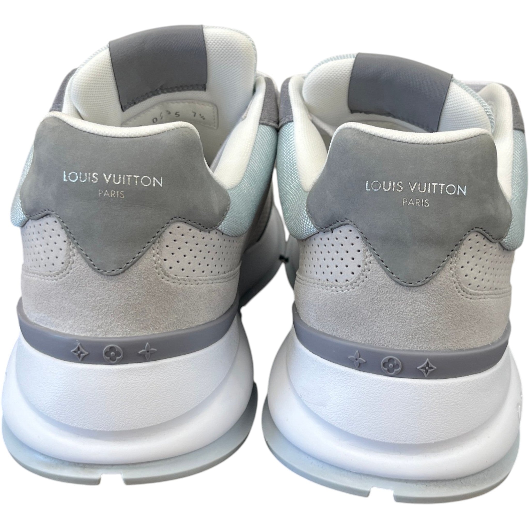Men's Lv Classic Low Trainers Grey Size EU 41.5 / UK 7.5