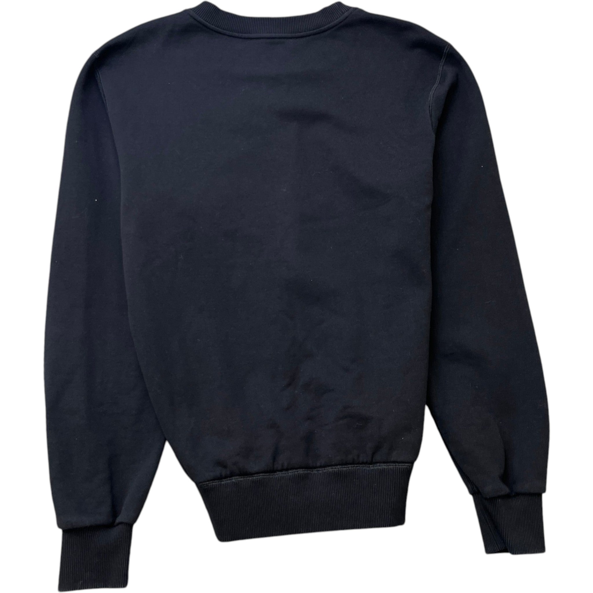 Men's Plaque Logo Sweatshirt Black Size IT 46 / UK S