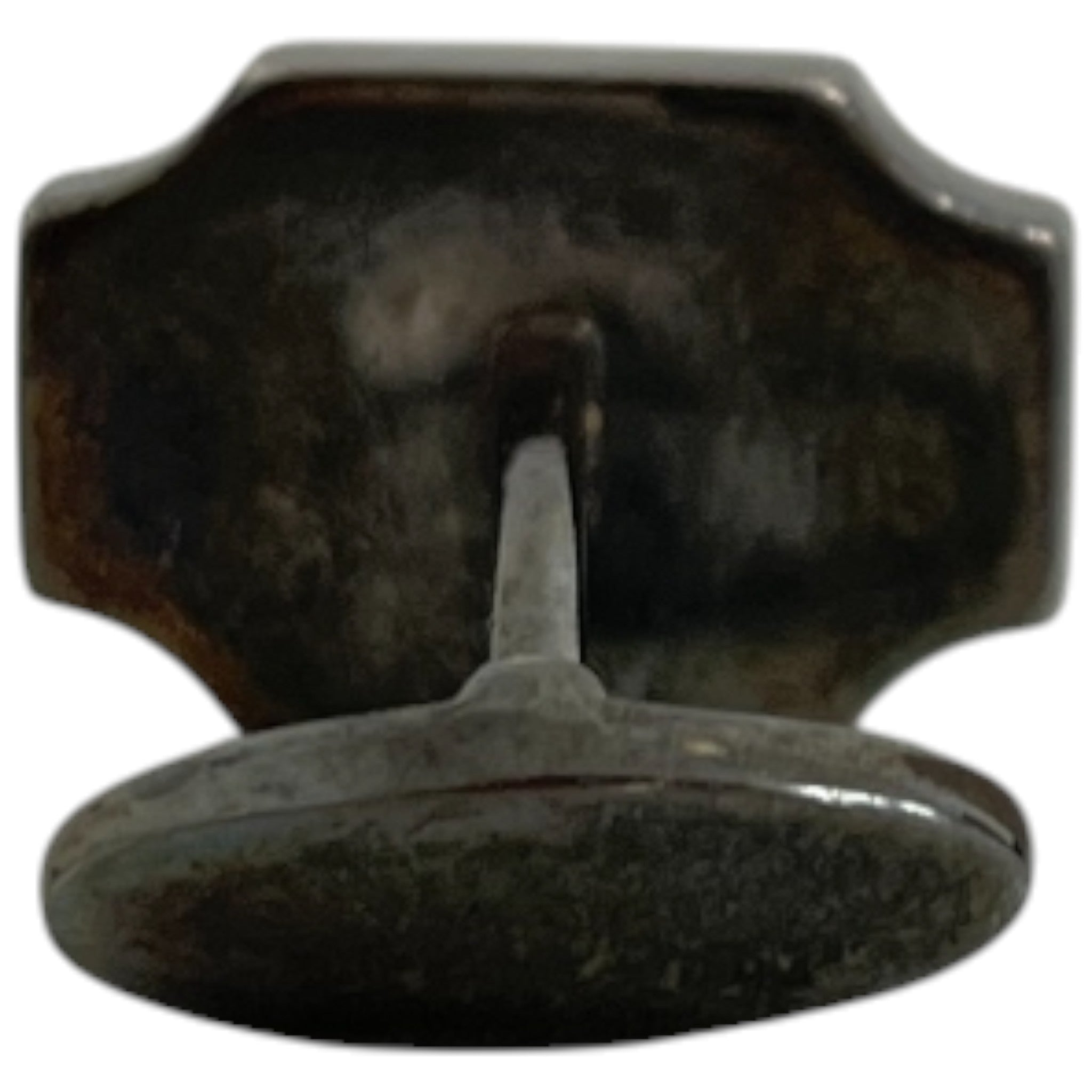 Men's Engraved Logo Cufflinks Silver