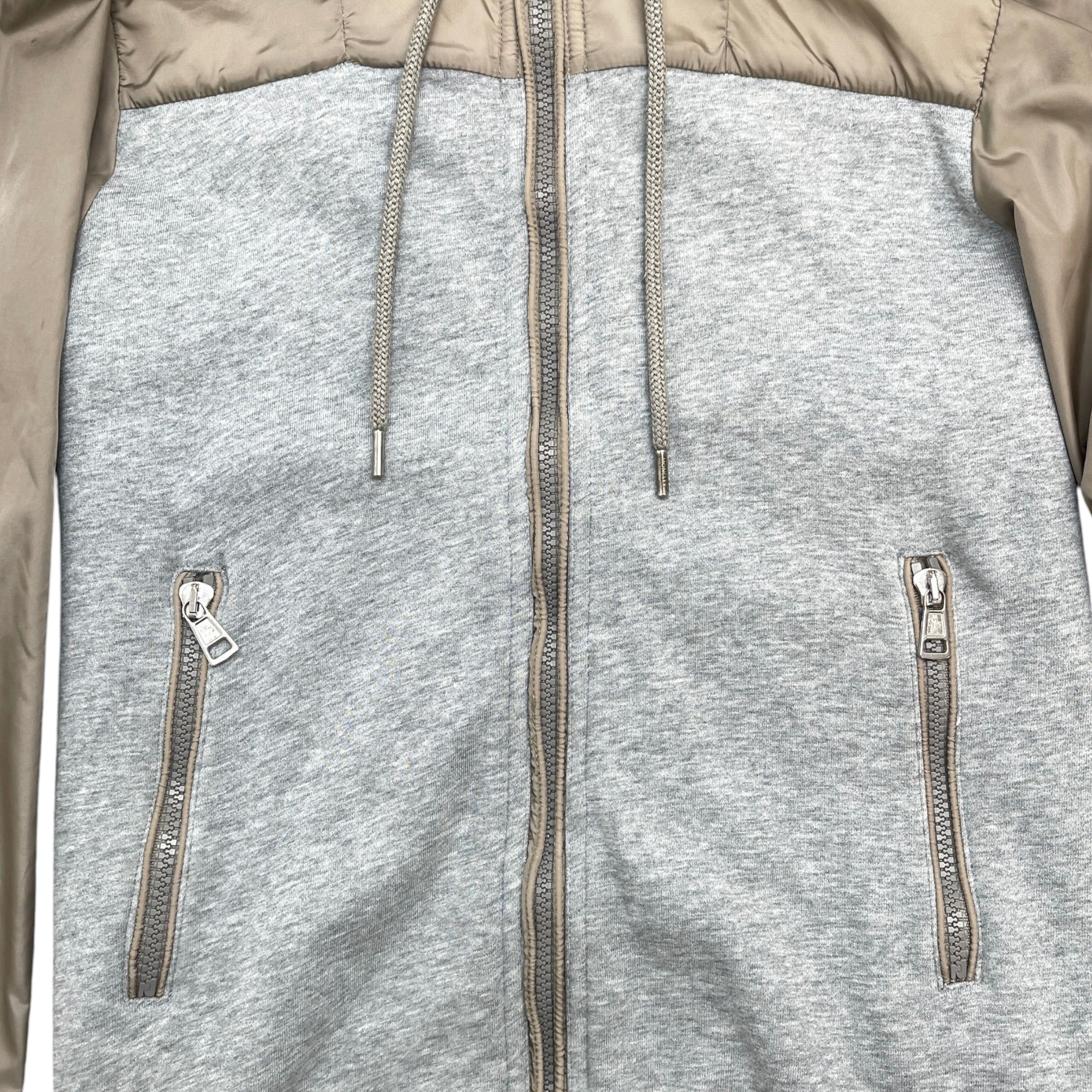 Men's Maglia Cardigan Hoodie Grey Size S