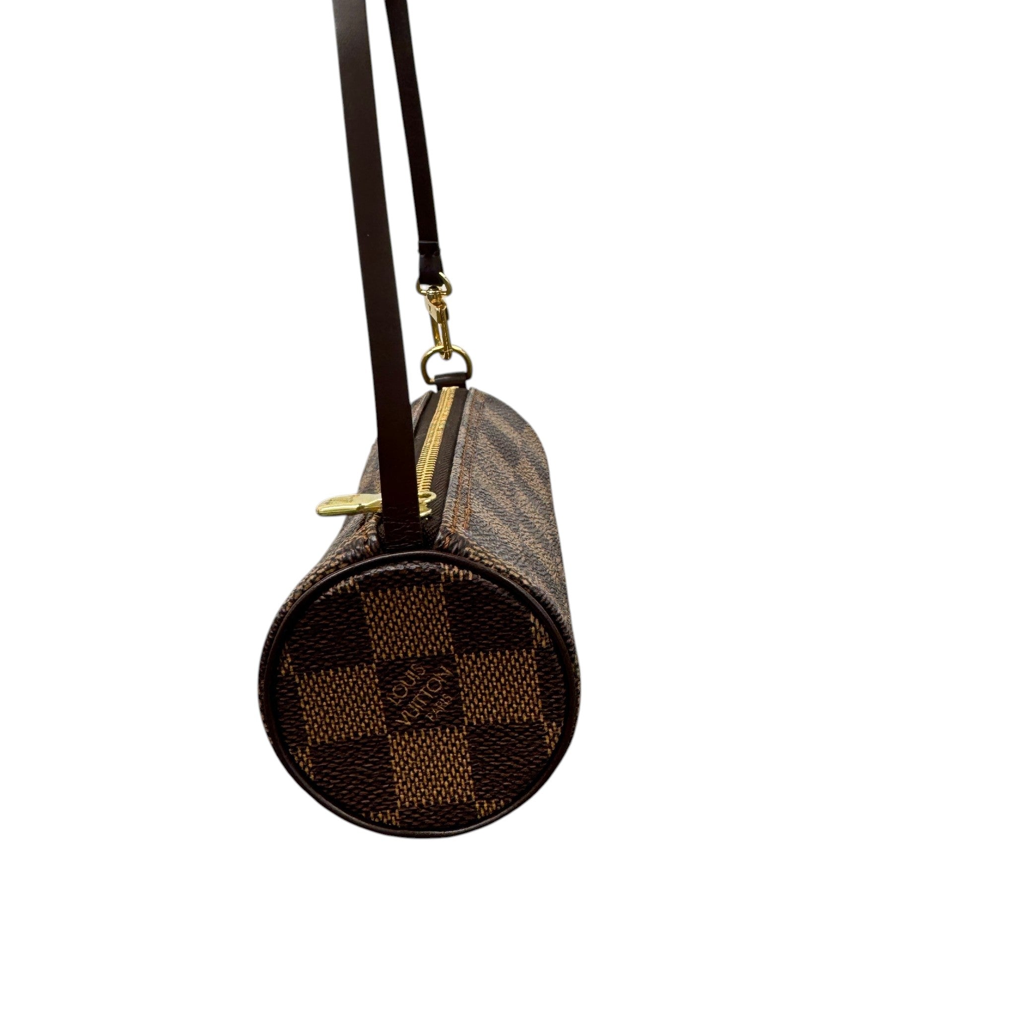 Women's Damier Ebene Mini Papillon Bag Brown