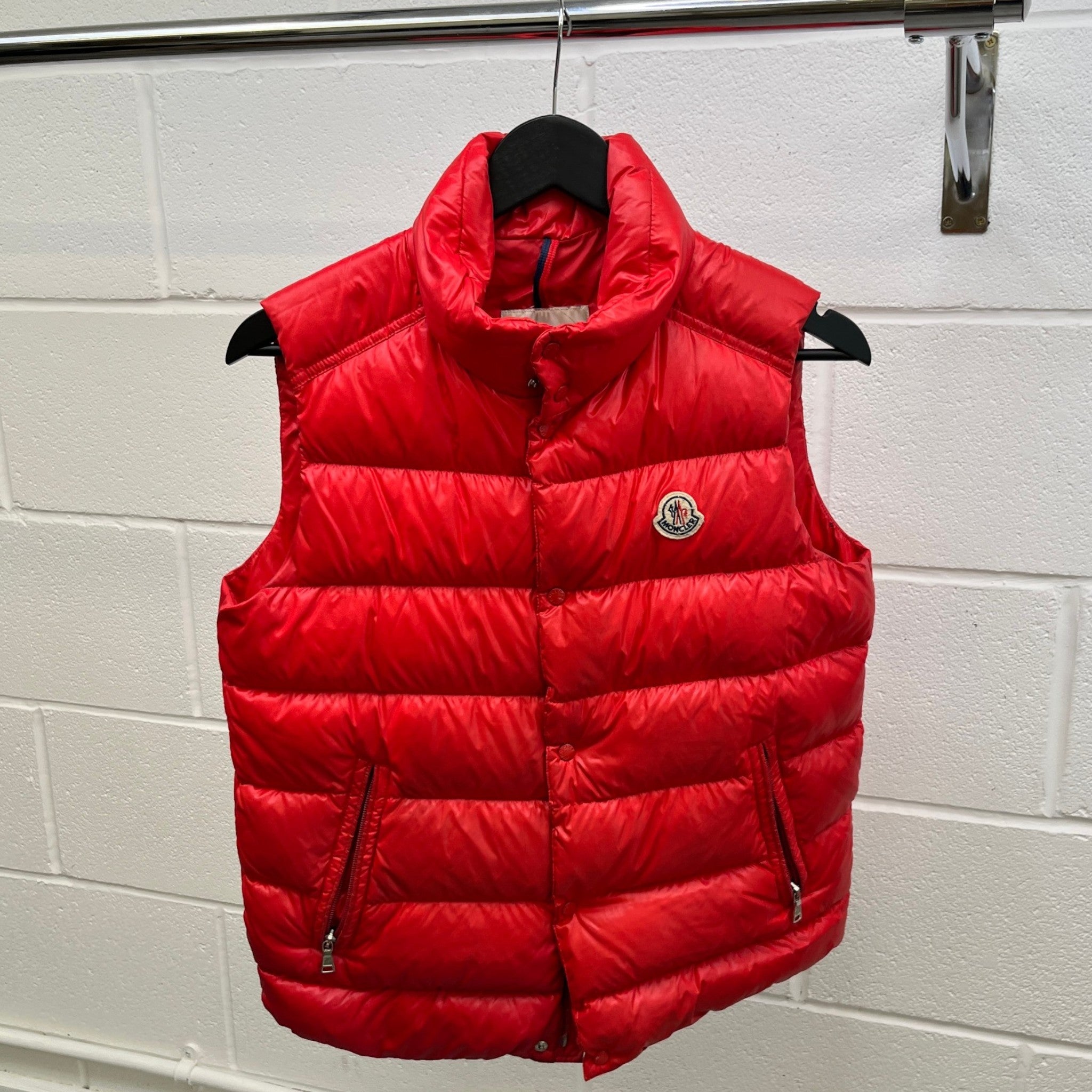 Men's Tib Junior Gilet Red Size Age 14