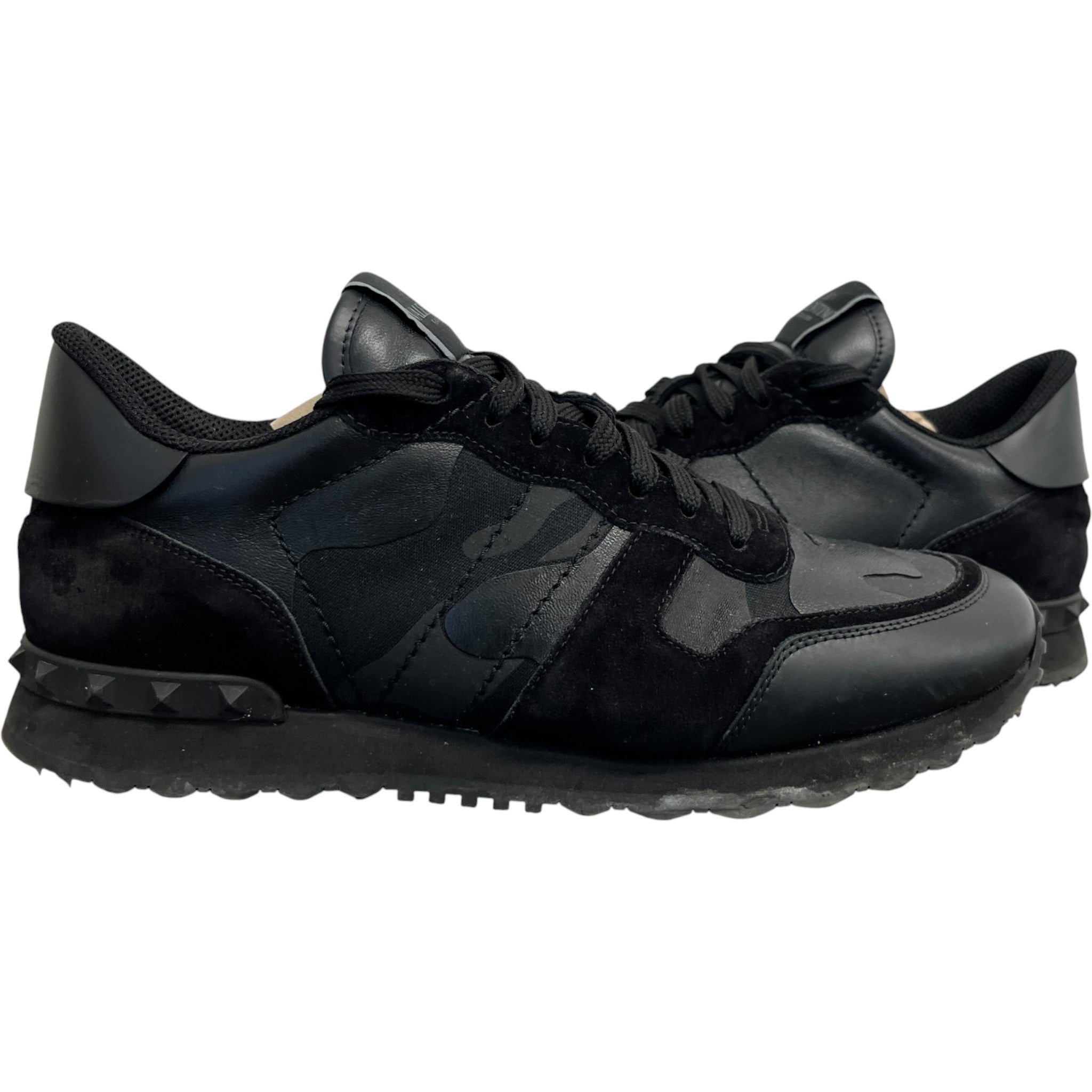 Men's Rockrunner Low Trainers Black Size EU 43.5 / UK 9.5