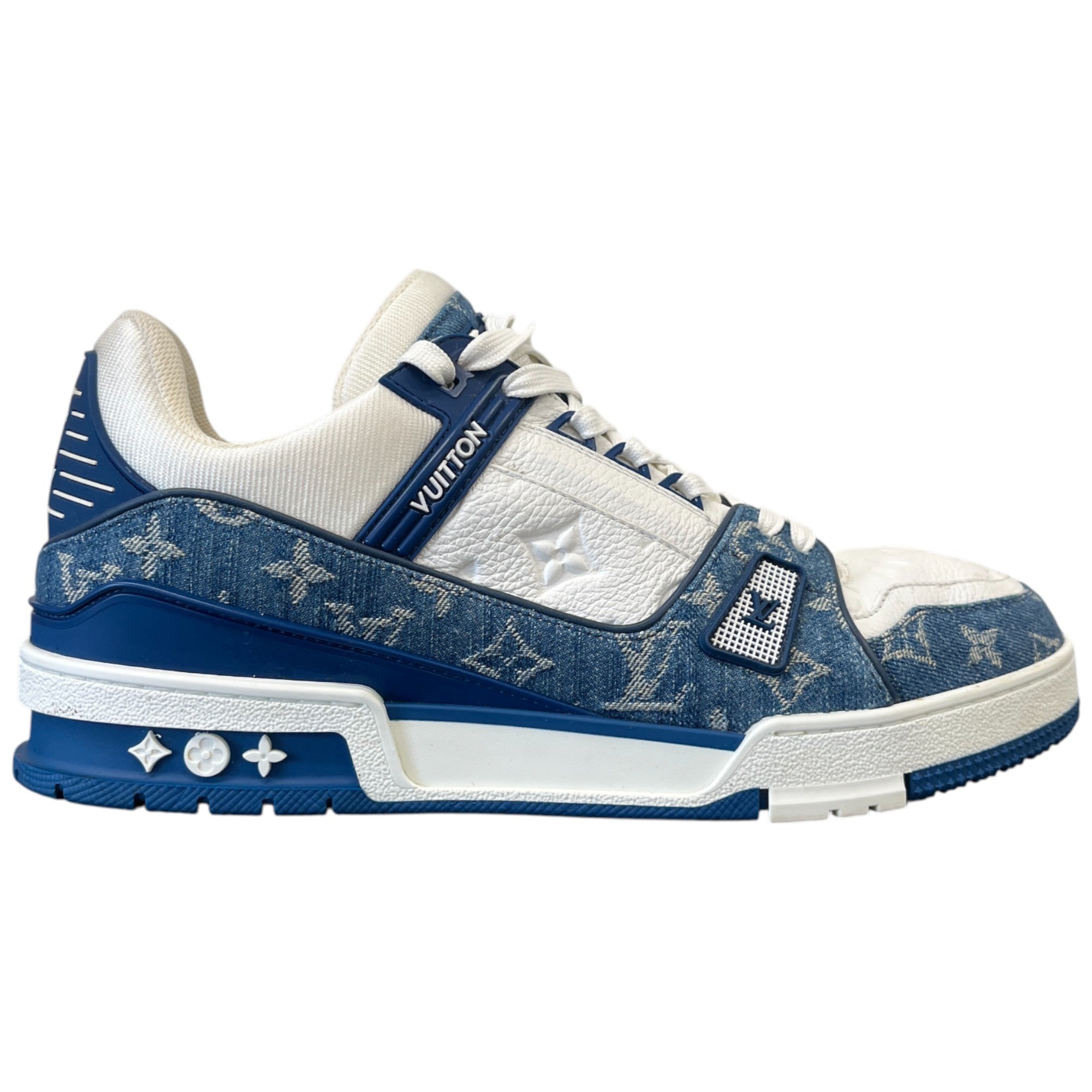 Men's Lv Low Trainers Blue Size EU 43 / UK 9