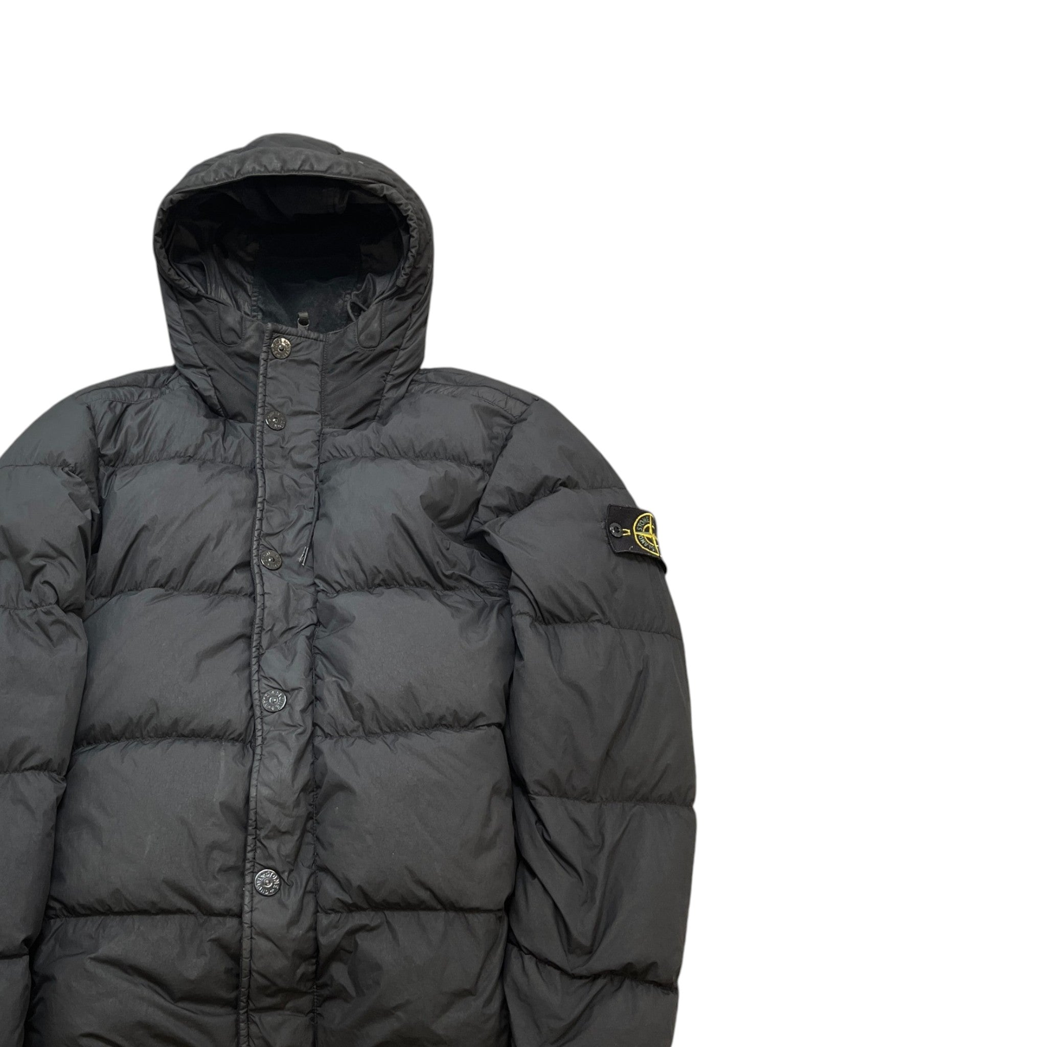 Men's Crinkle Reps Ny Down Jacket Black Size L