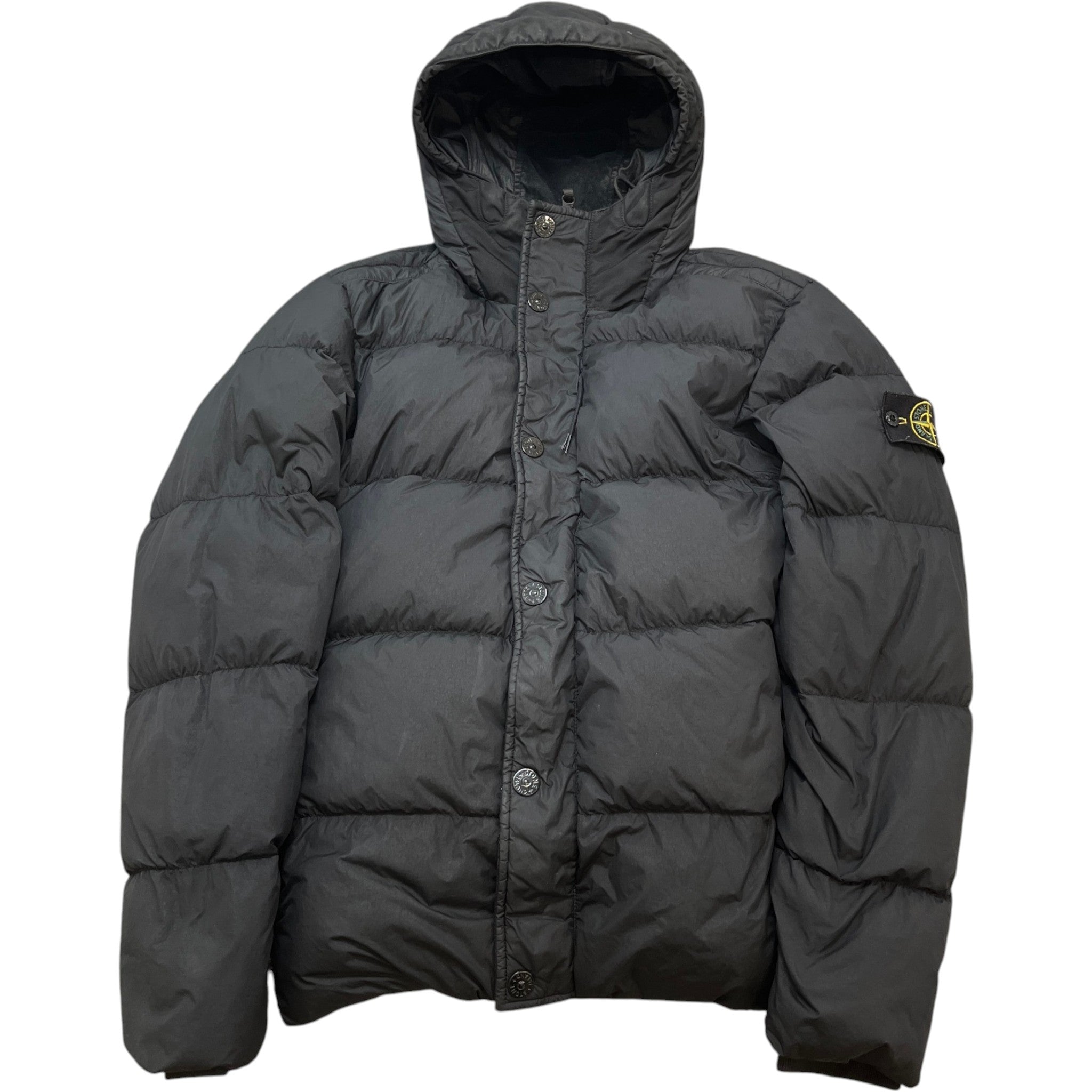 Men's Crinkle Reps Ny Down Jacket Black Size L