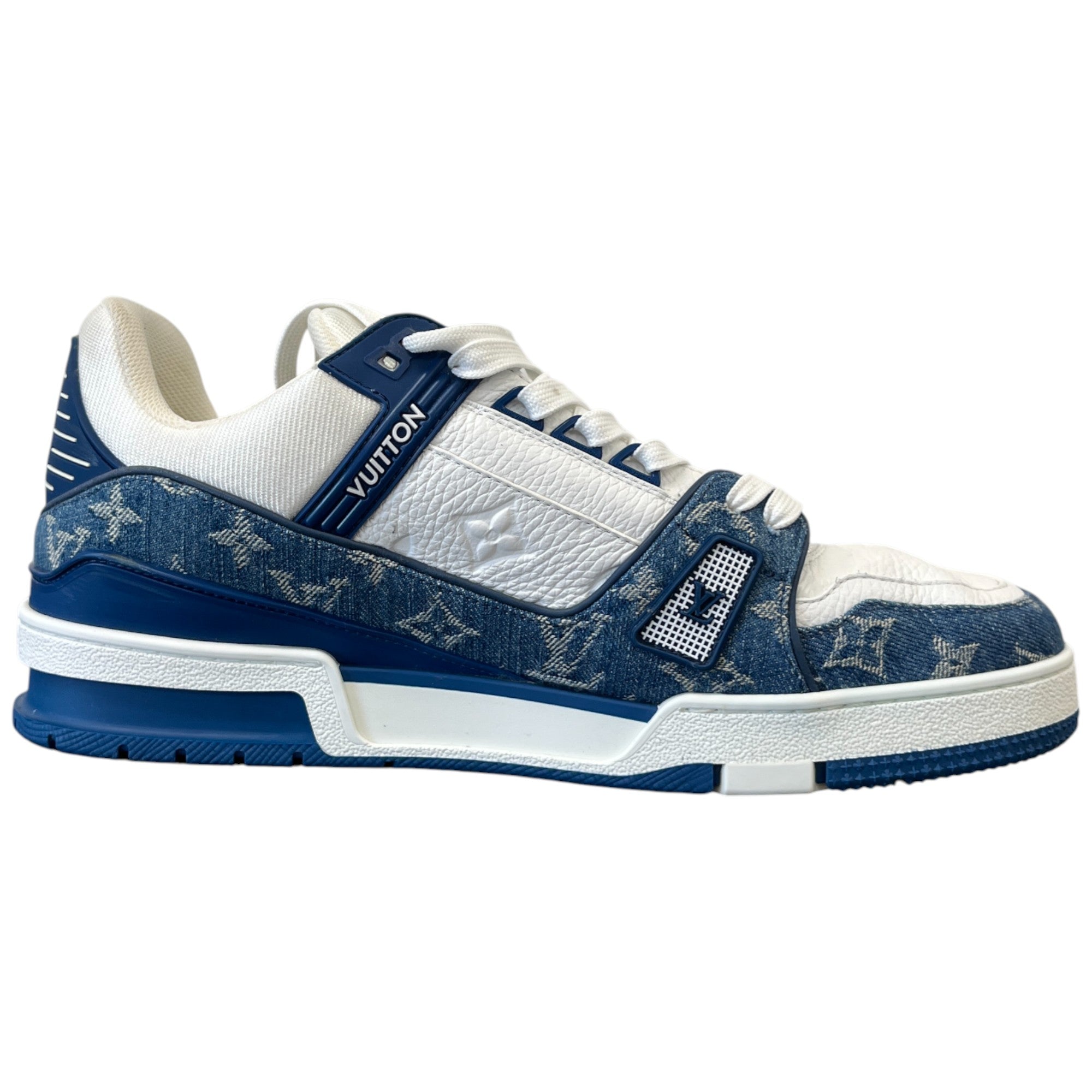 Men's Lv Low Trainers Blue Size EU 43 / UK 9
