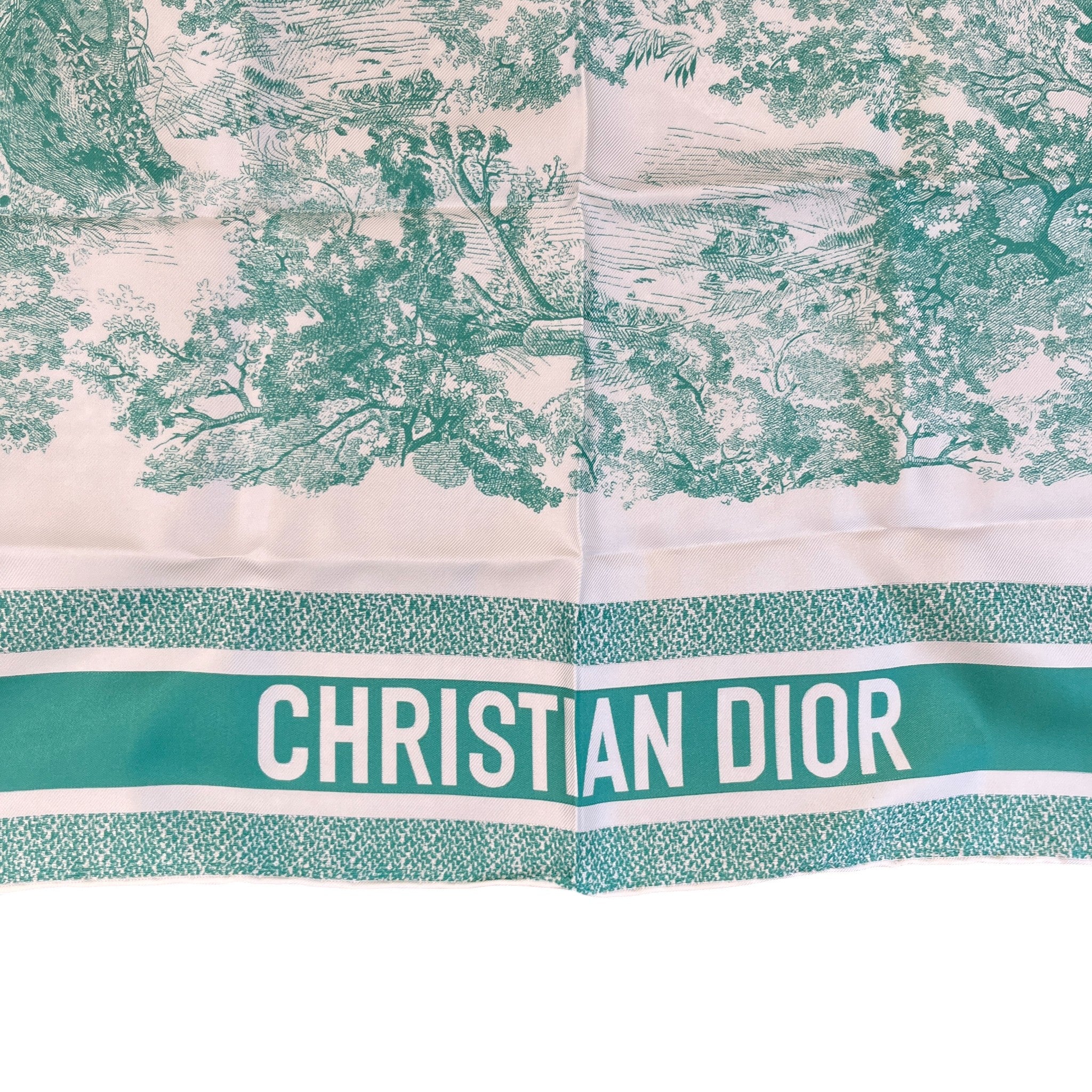 Women's Toile De Jouy Sauvage Scarf Green