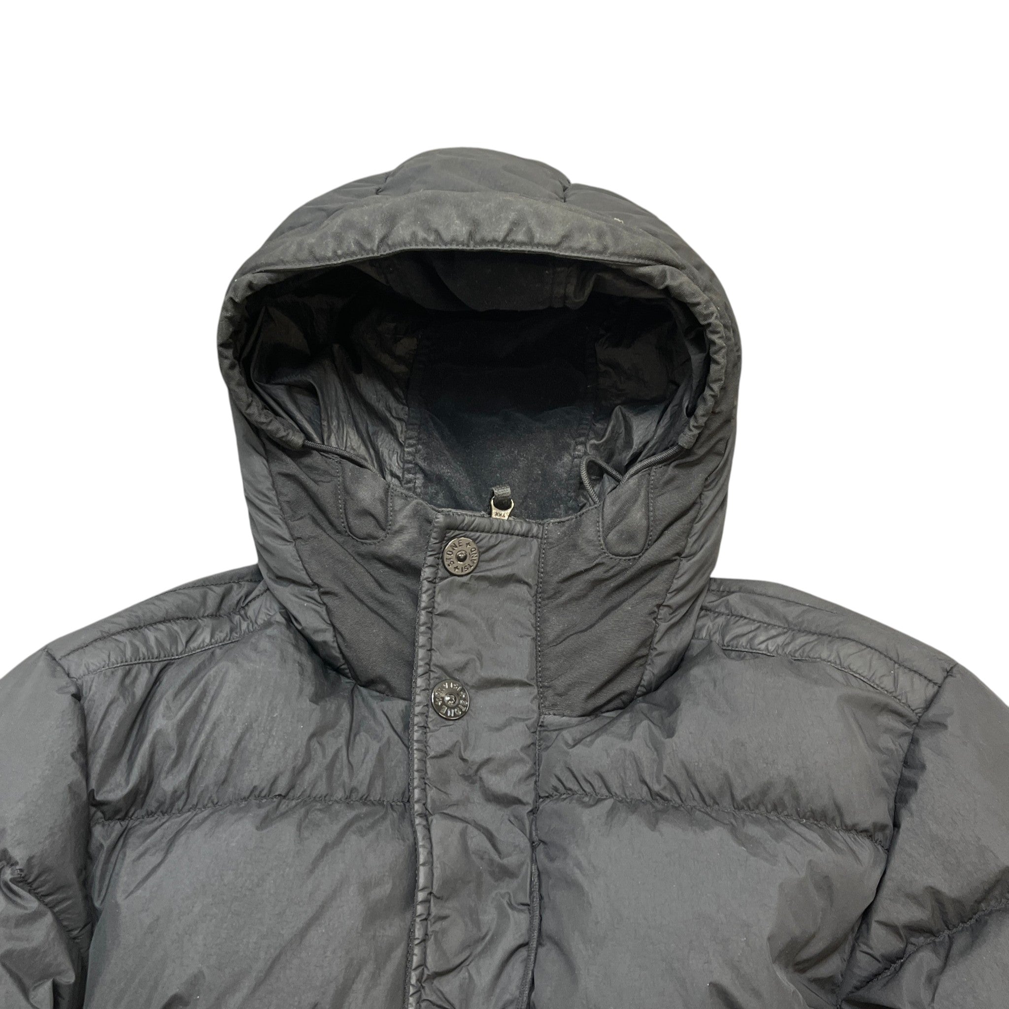 Men's Crinkle Reps Ny Down Jacket Black Size L