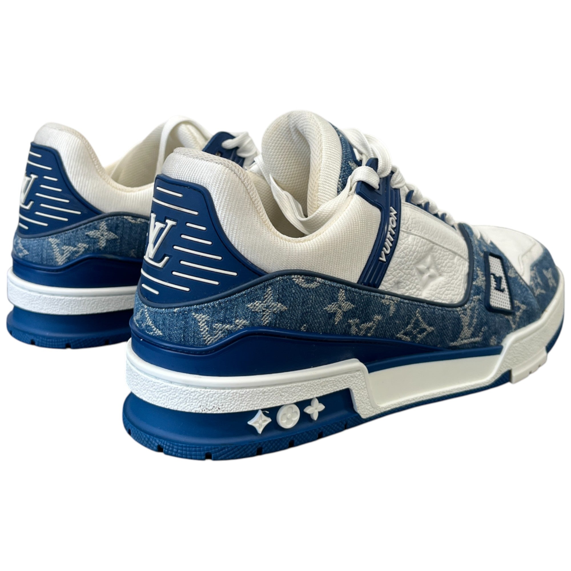 Men's Lv Low Trainers Blue Size EU 43 / UK 9