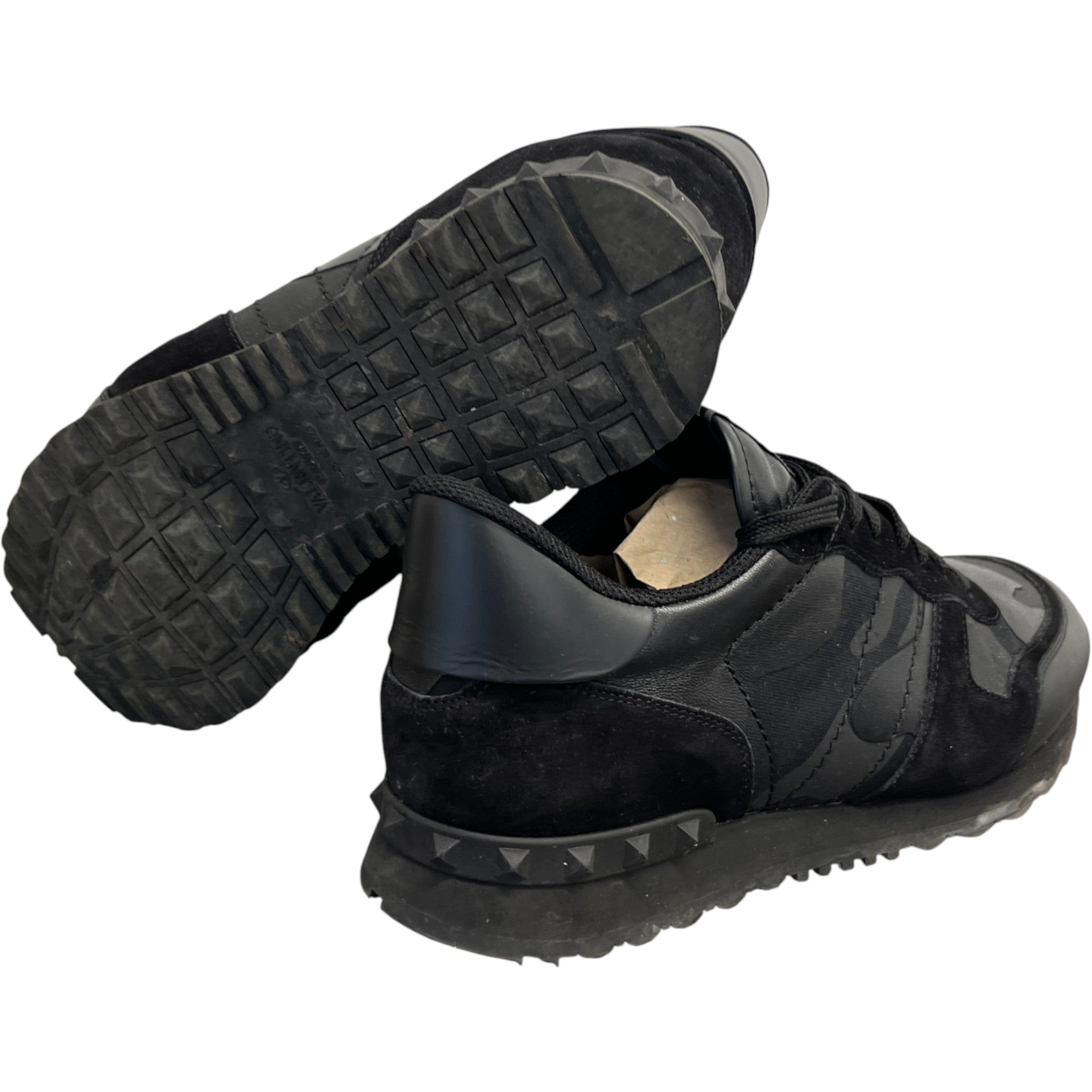 Men's Rockrunner Low Trainers Black Size EU 43.5 / UK 9.5