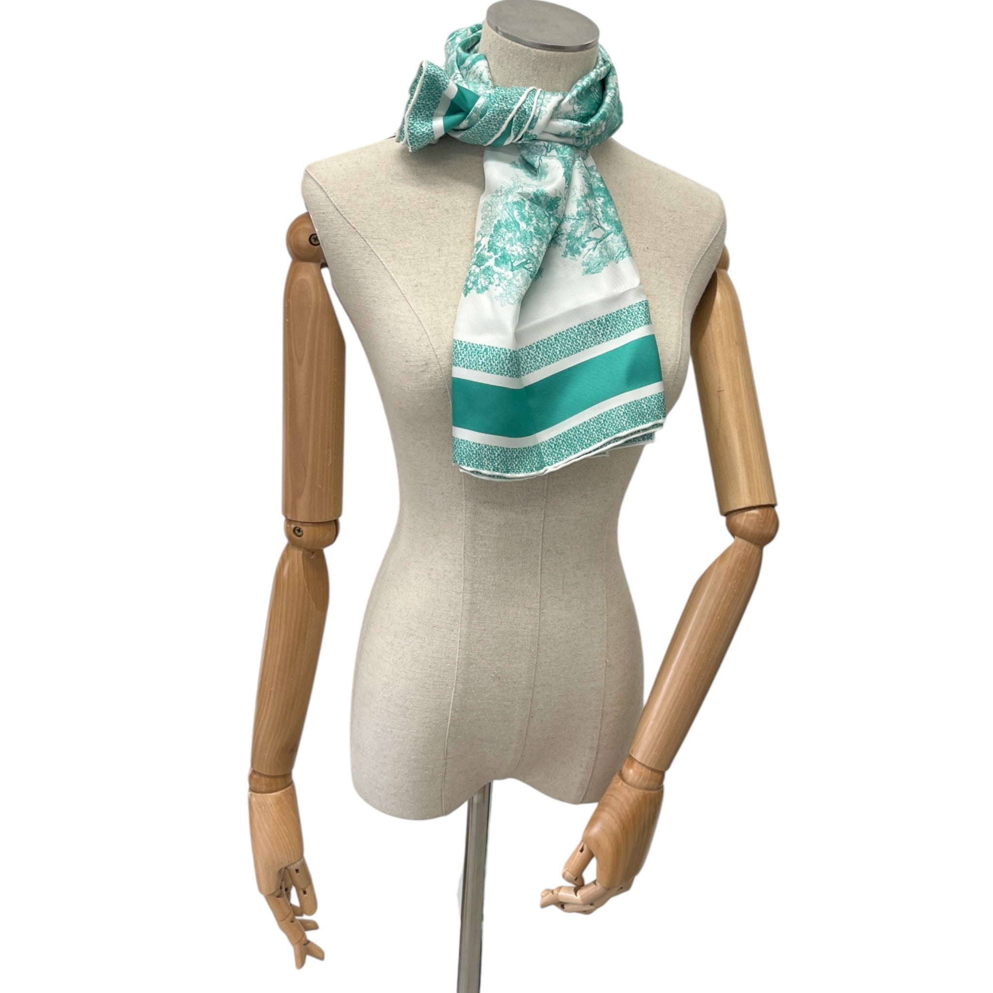 Women's Toile De Jouy Sauvage Scarf Green