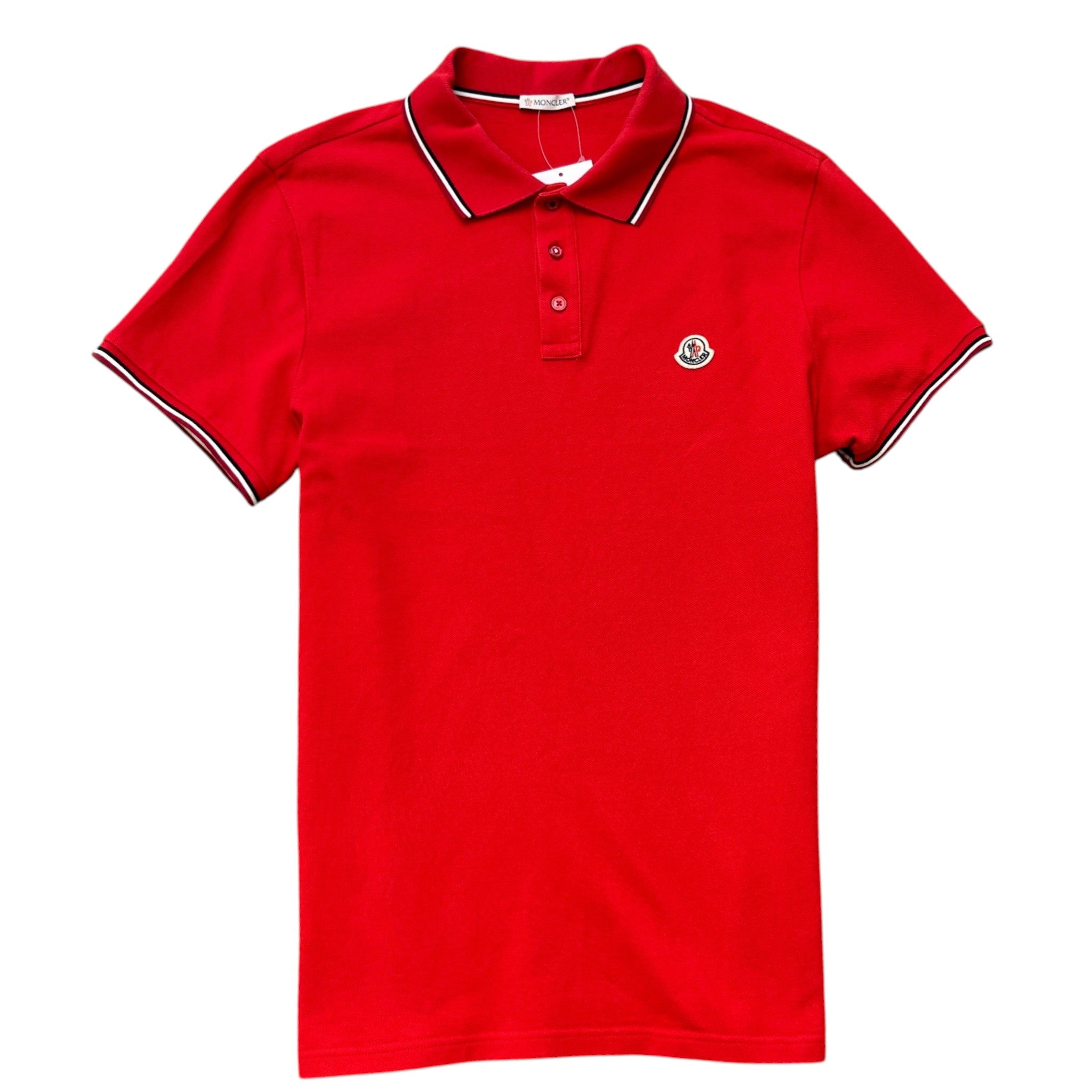 Men's Maglia Polo Shirt Red Size L