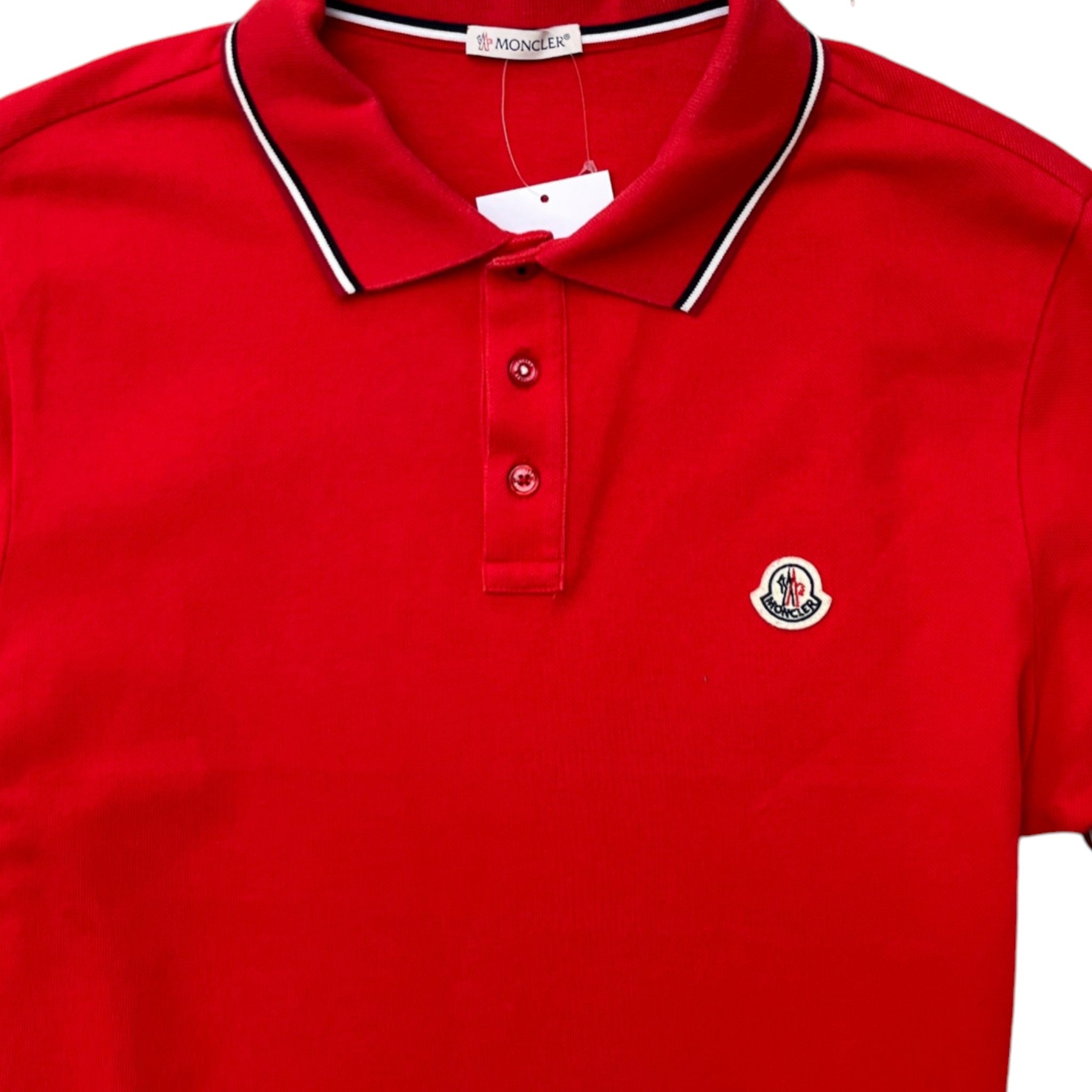 Men's Maglia Polo Shirt Red Size L