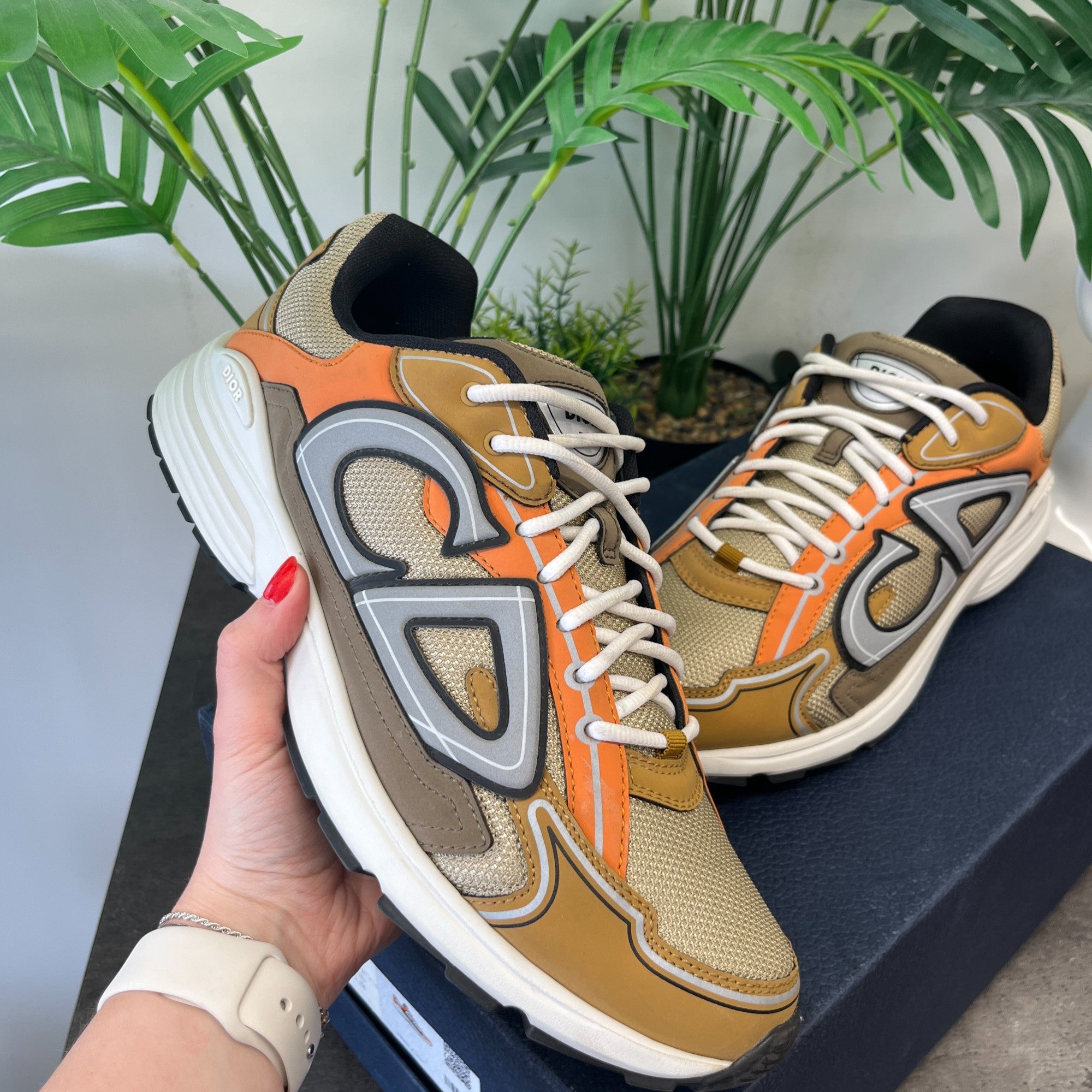 Men's B30 Low Trainers Brown Size EU 45 / UK 11