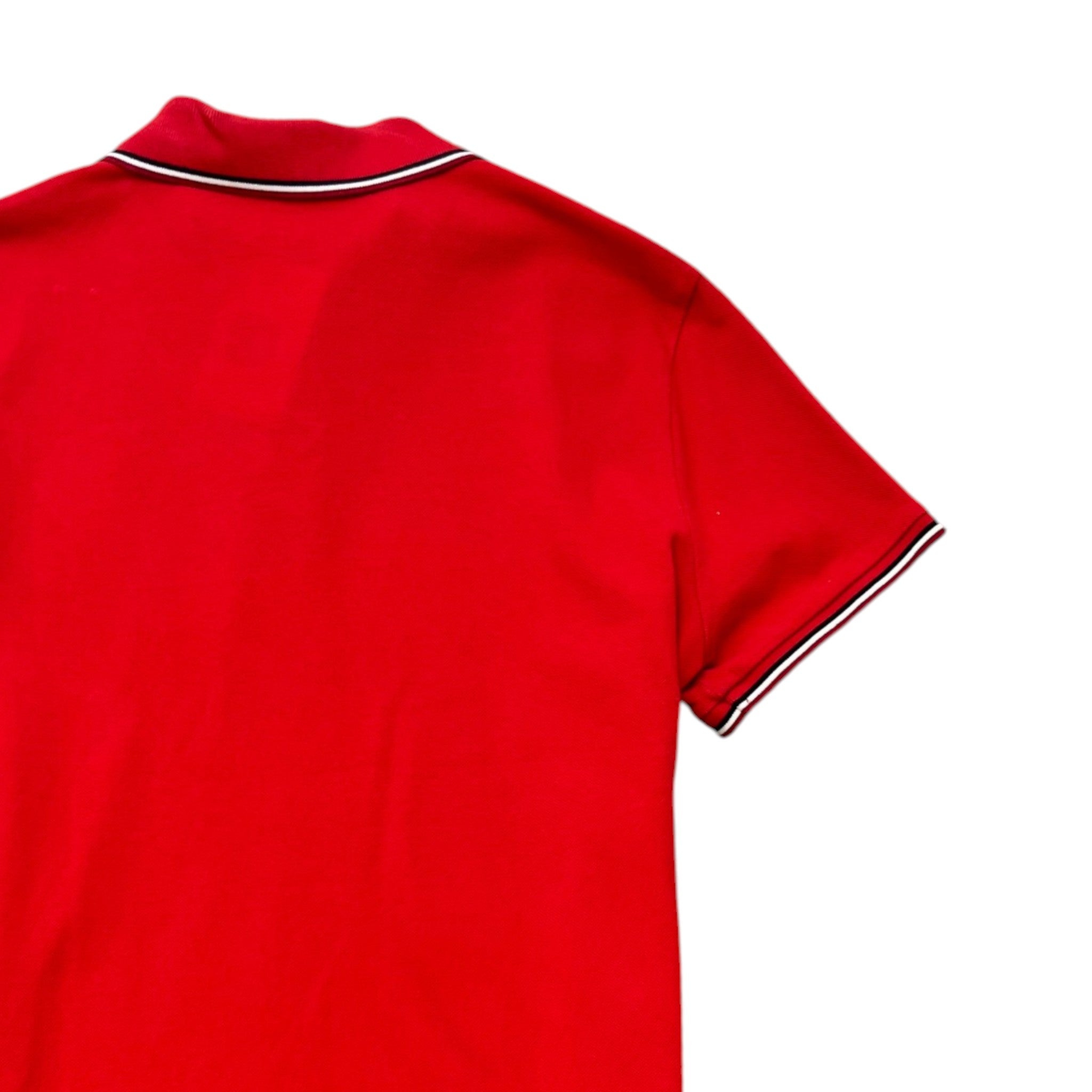 Men's Maglia Polo Shirt Red Size L