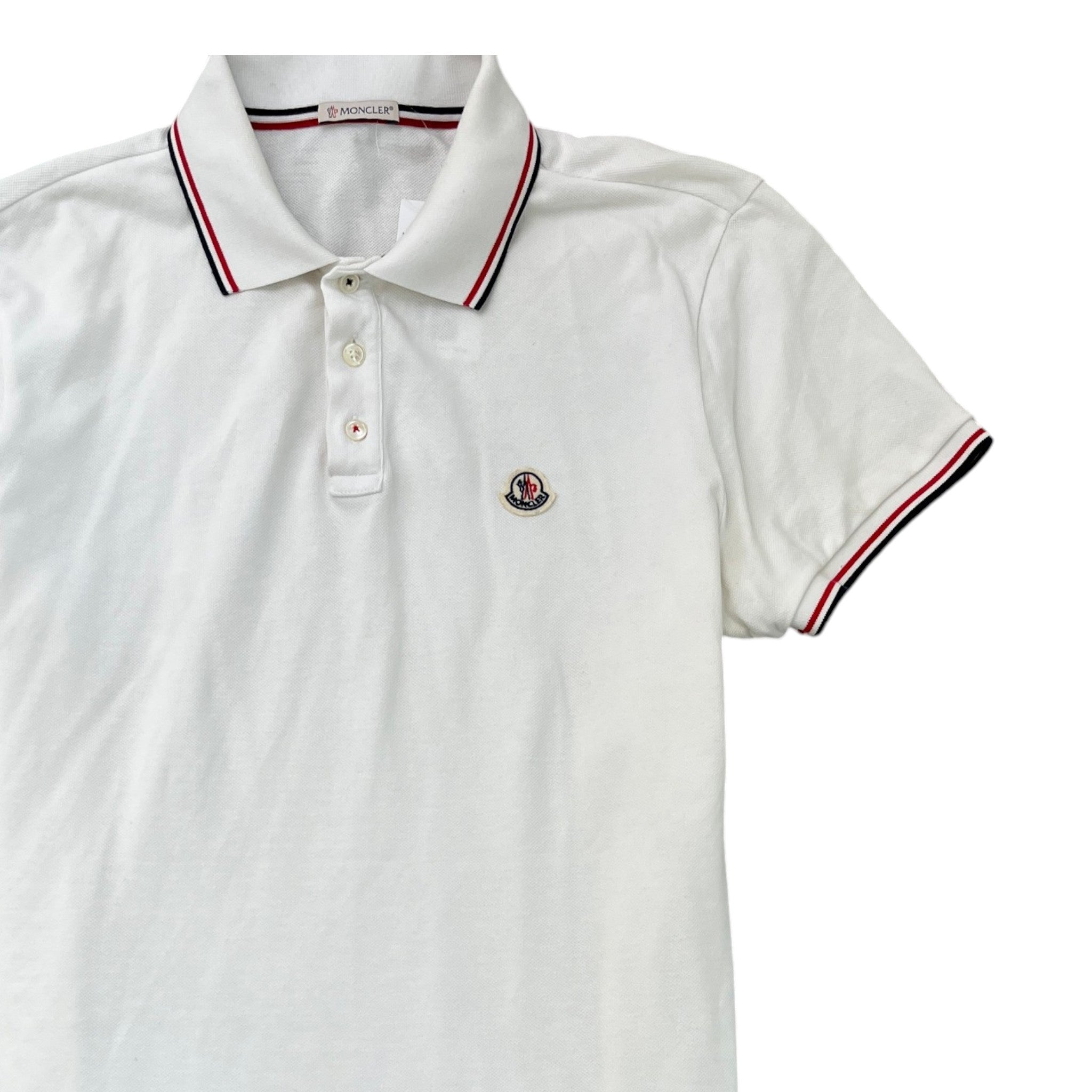 Men's Maglia Polo Shirt White Size L