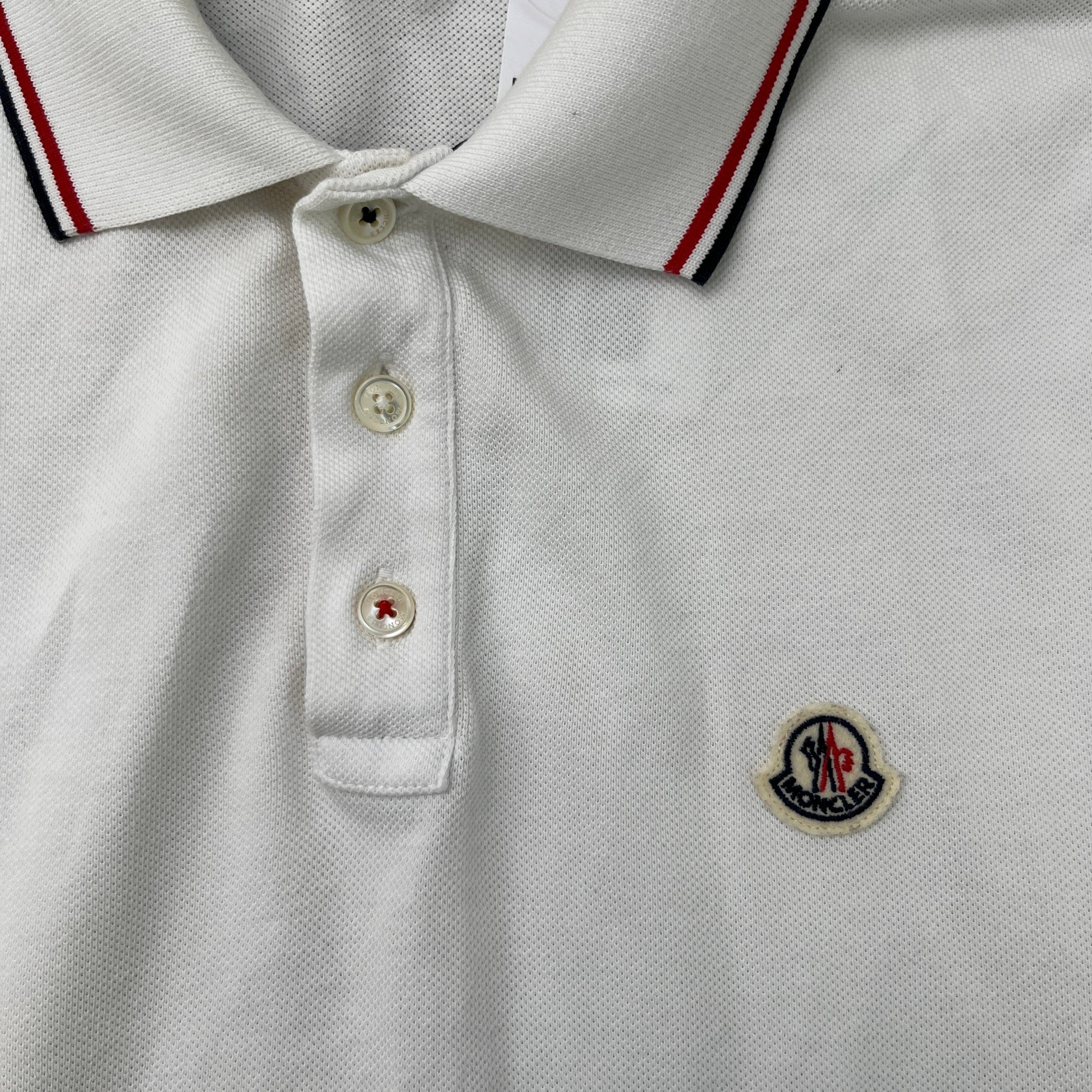 Men's Maglia Polo Shirt White Size L