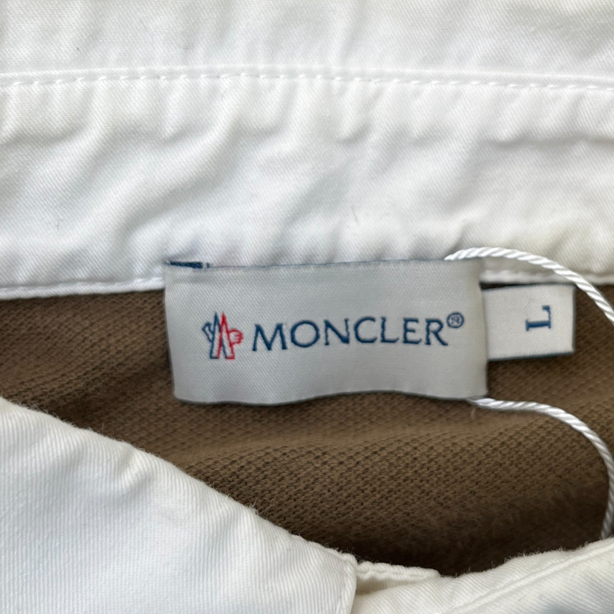 Men's Maglia Polo Shirt Khaki Size L