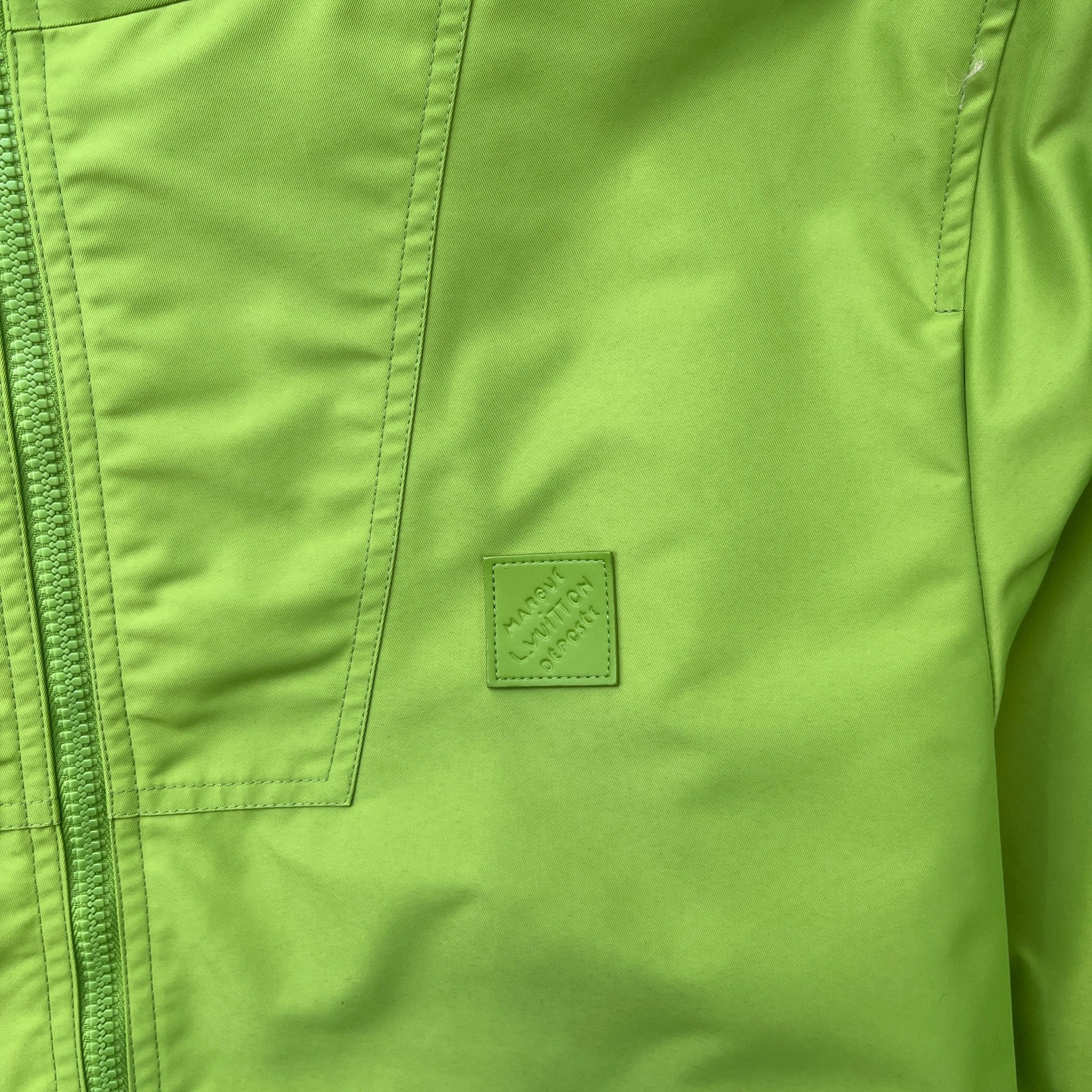 Men's Damier Reversible Windbreaker Green Size IT 50 / L