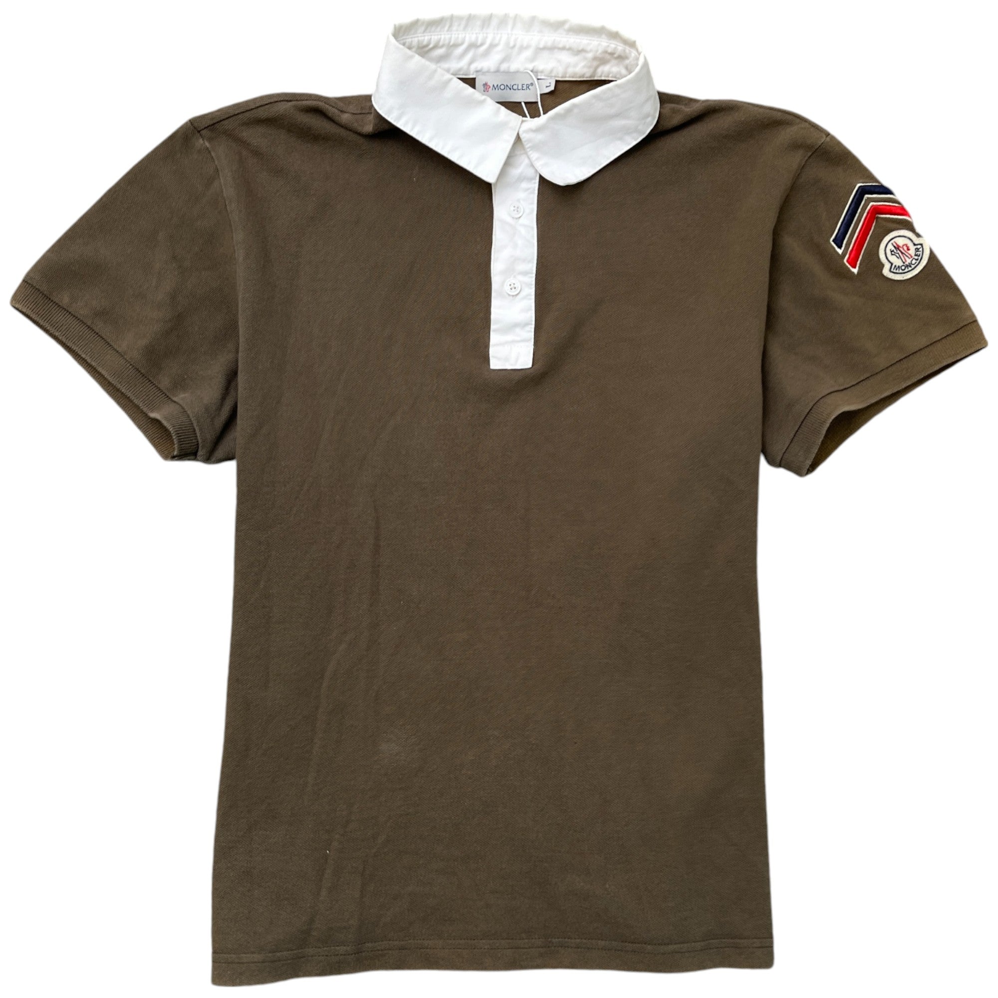 Men's Maglia Polo Shirt Khaki Size L