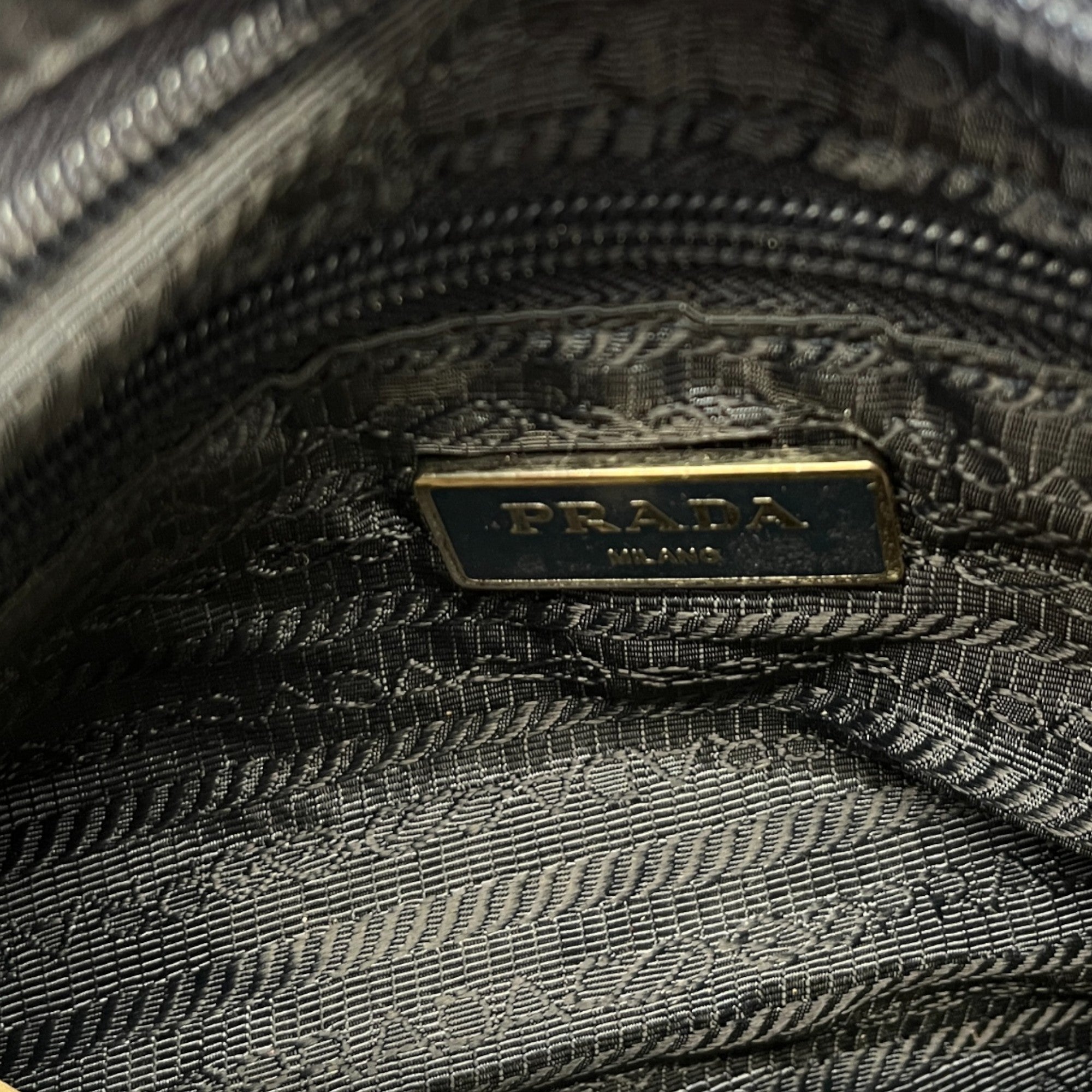 Women's Plaque Logo Messenger Bag Navy