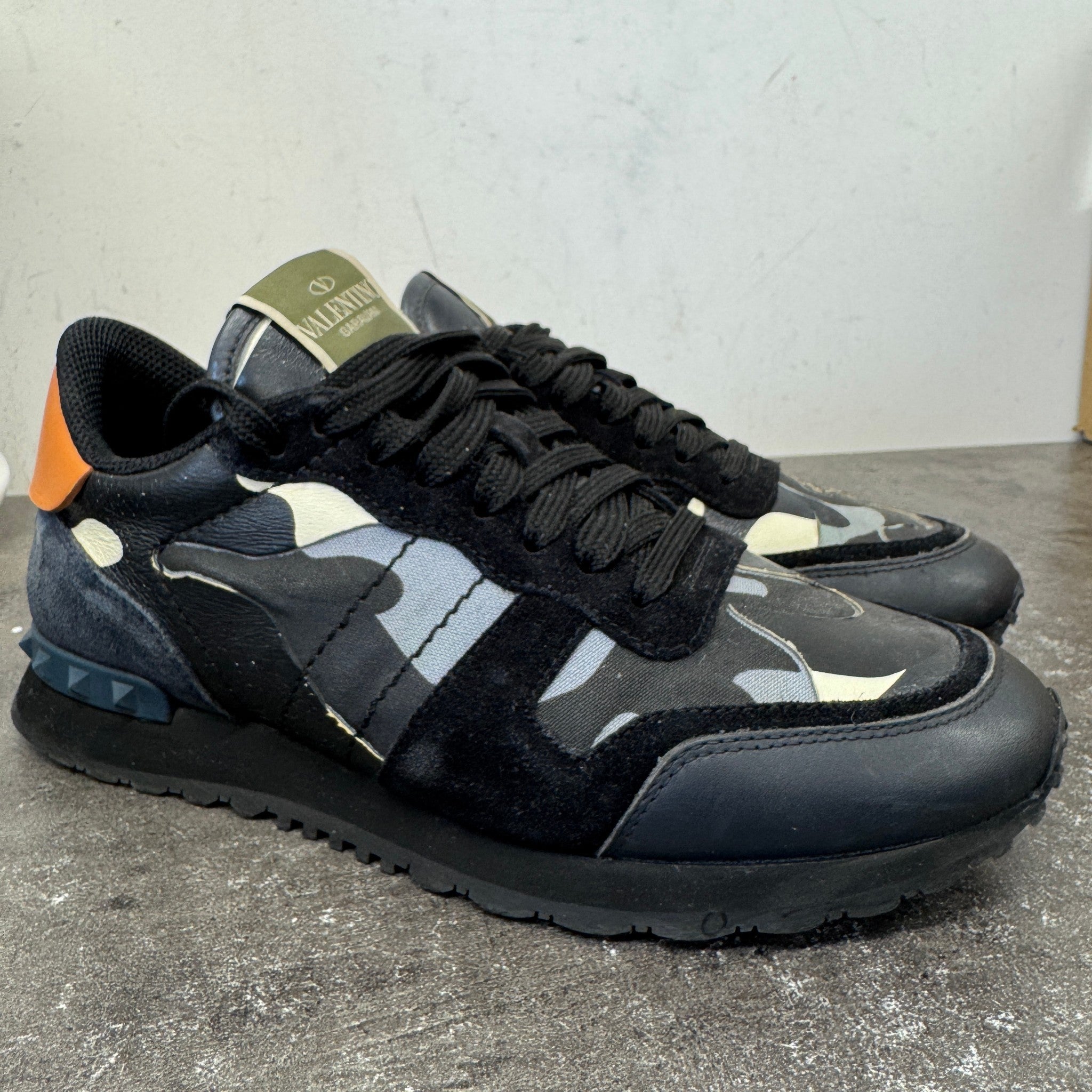 Men's Rockrunner Low Trainers Black Size EU 39 / UK 5