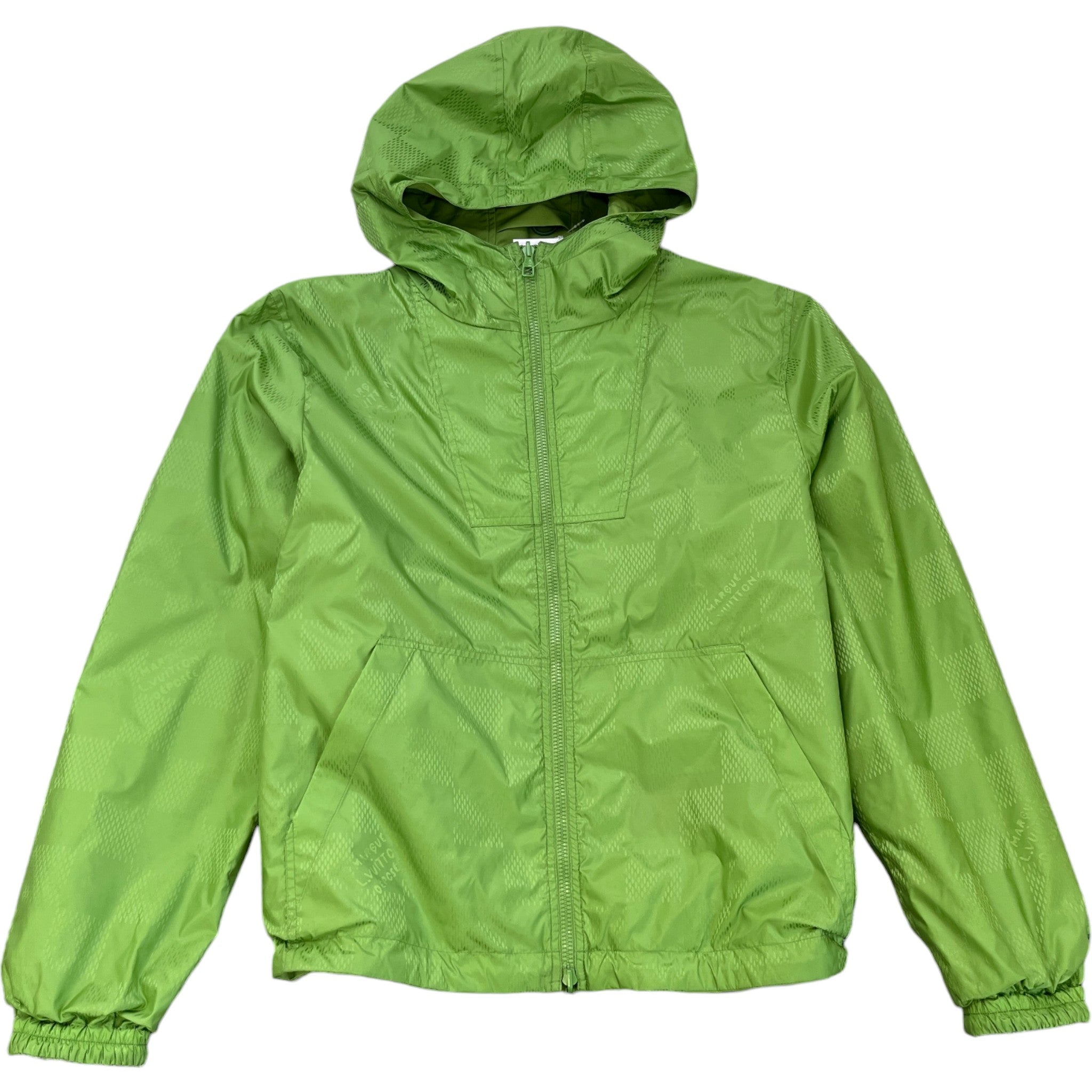 Men's Damier Reversible Windbreaker Green Size IT 50 / L