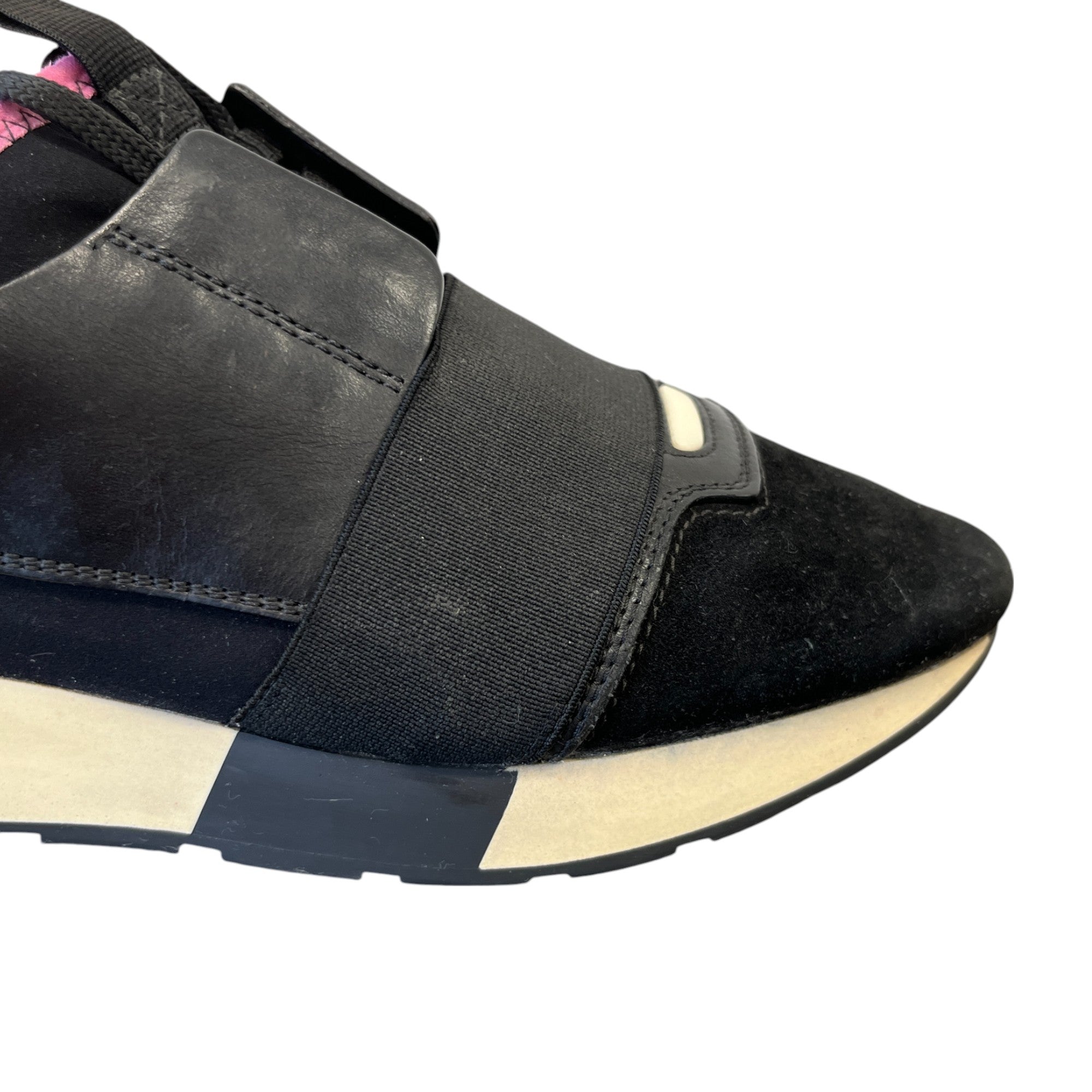 Women's Race Runner Low Trainers Black Size EU 38 / UK 5