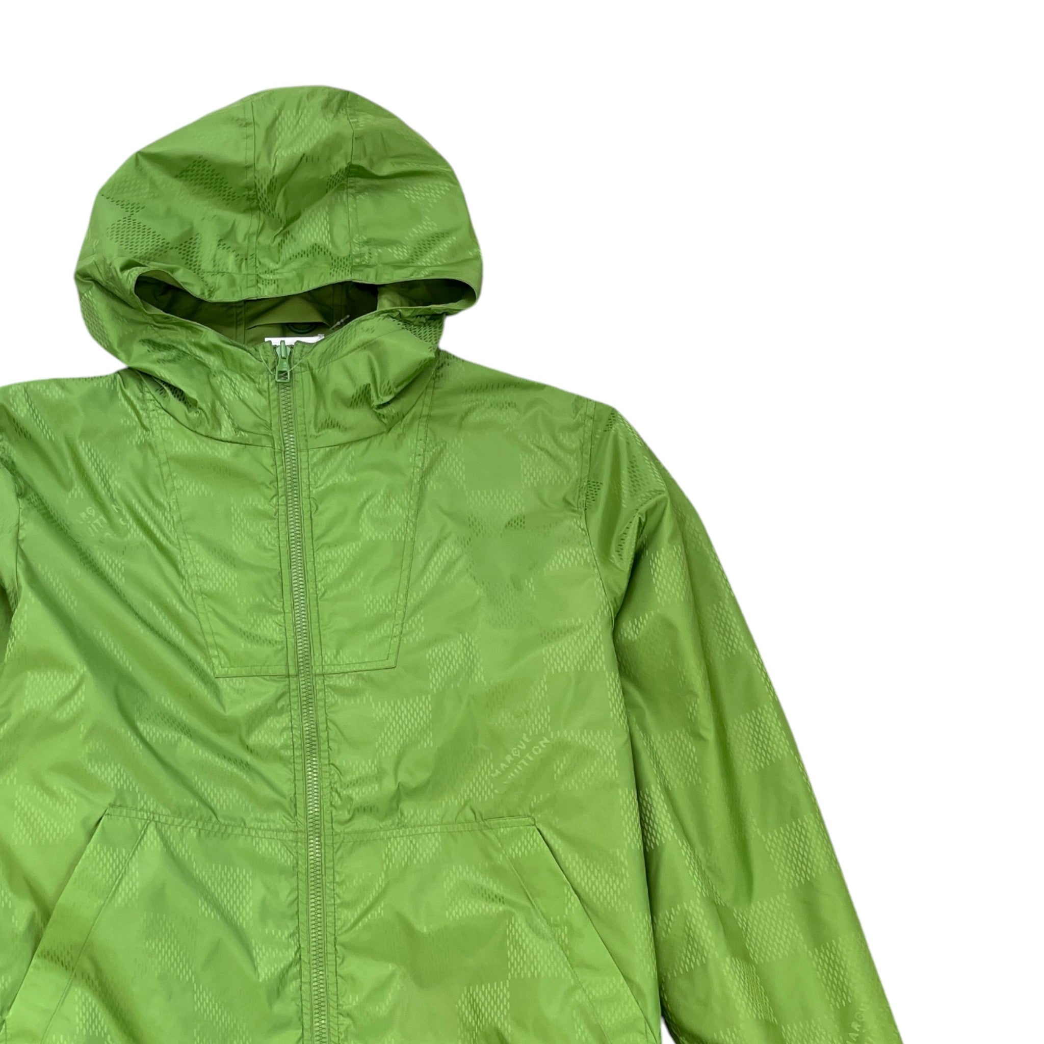 Men's Damier Reversible Windbreaker Green Size IT 50 / L