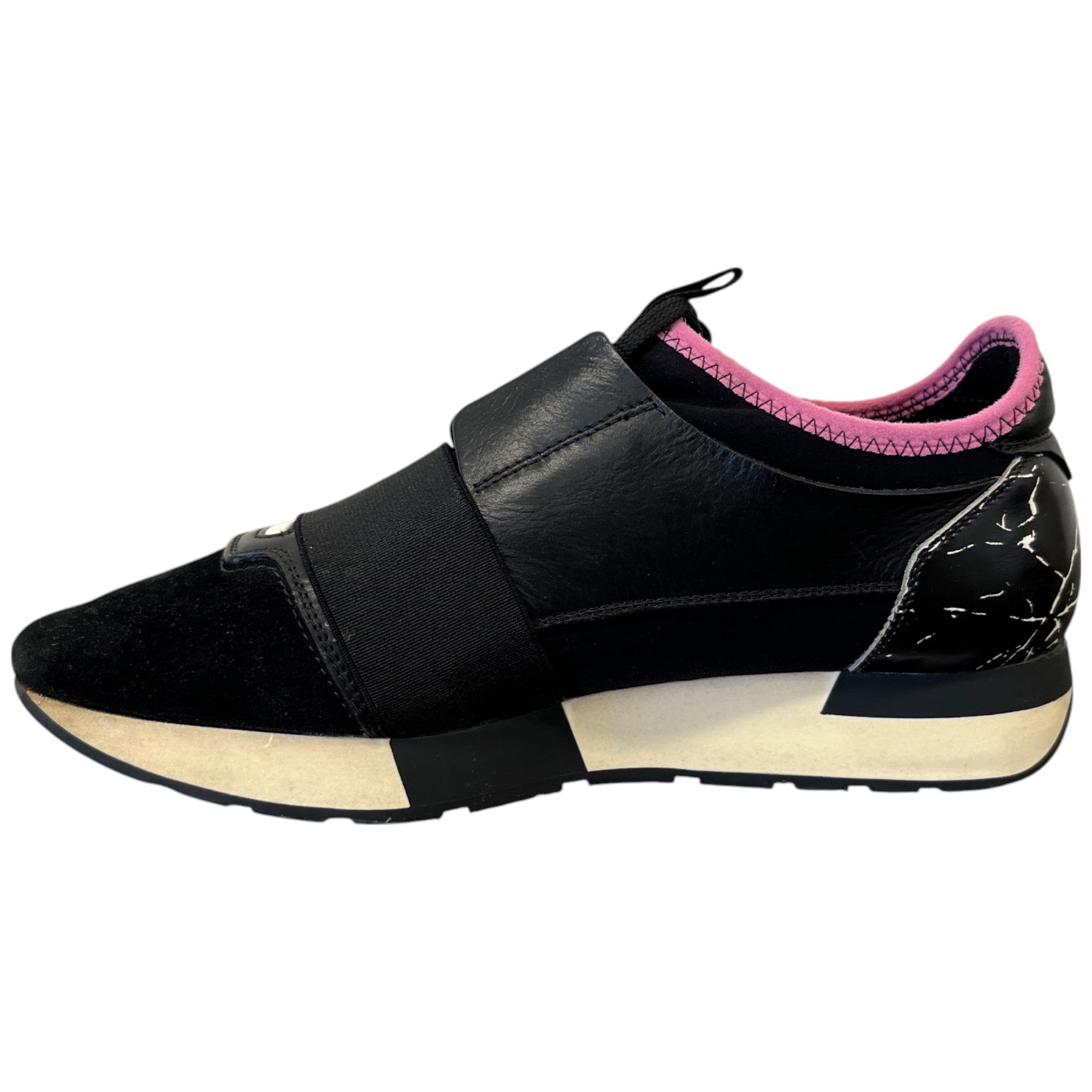 Women's Race Runner Low Trainers Black Size EU 38 / UK 5