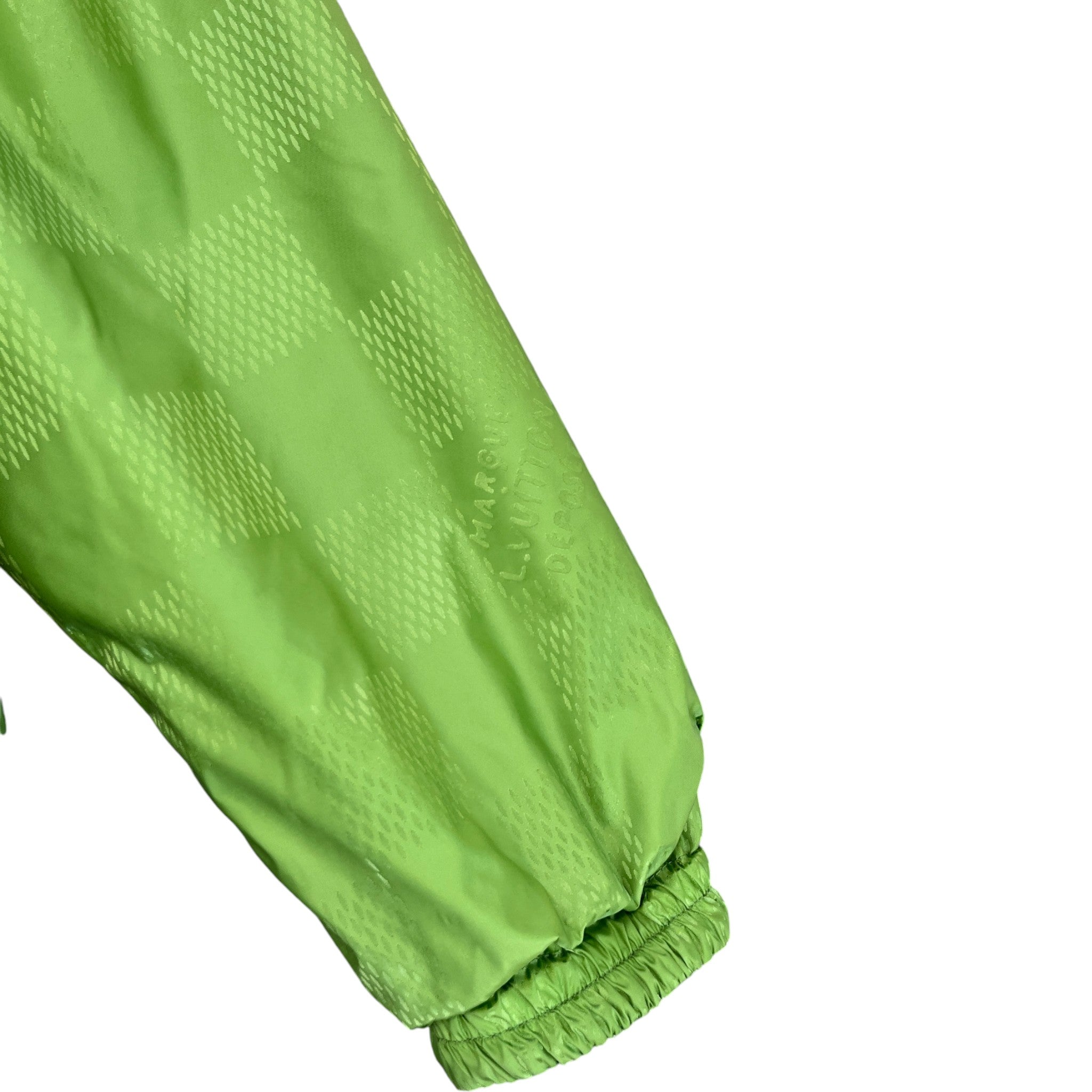 Men's Damier Reversible Windbreaker Green Size IT 50 / L