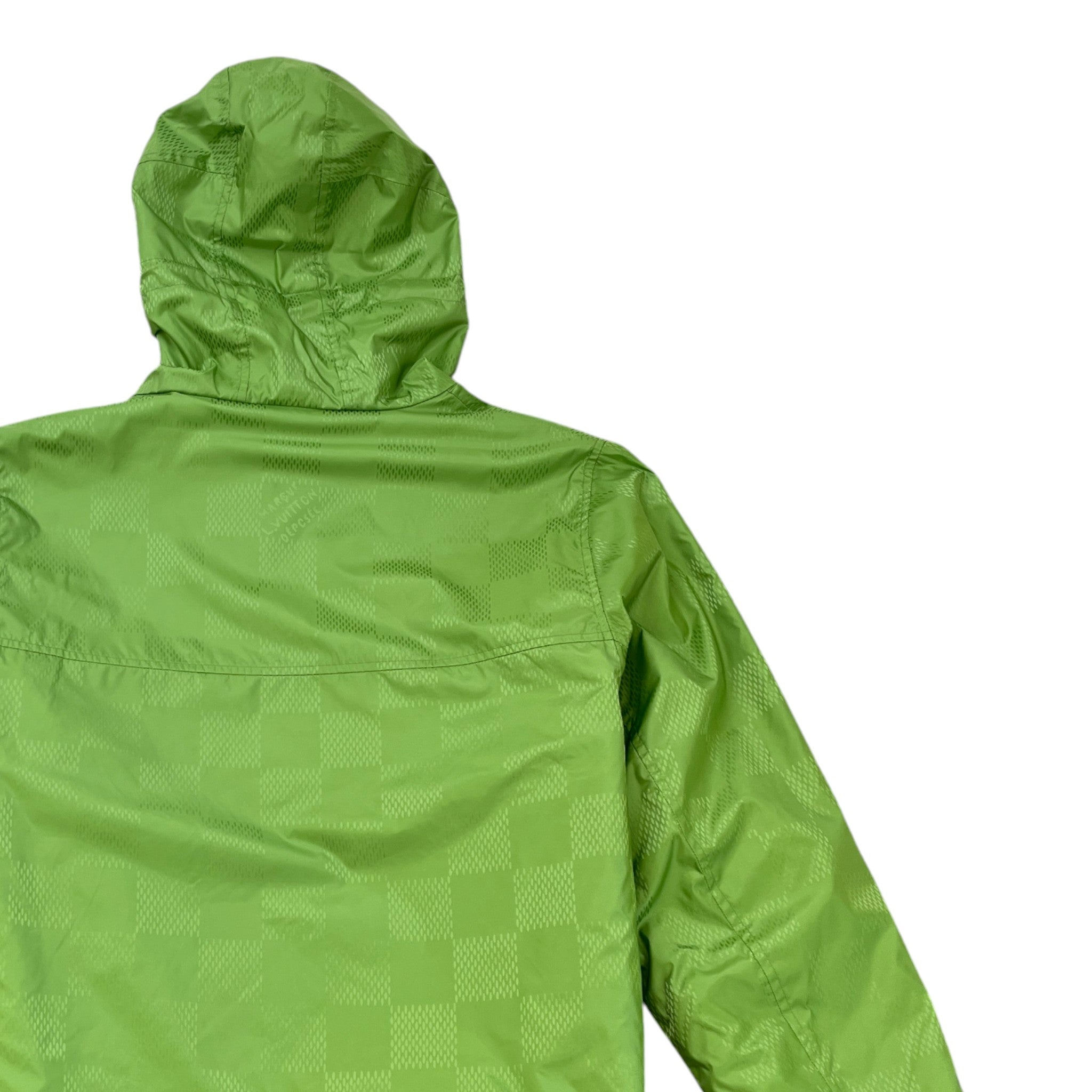 Men's Damier Reversible Windbreaker Green Size IT 50 / L