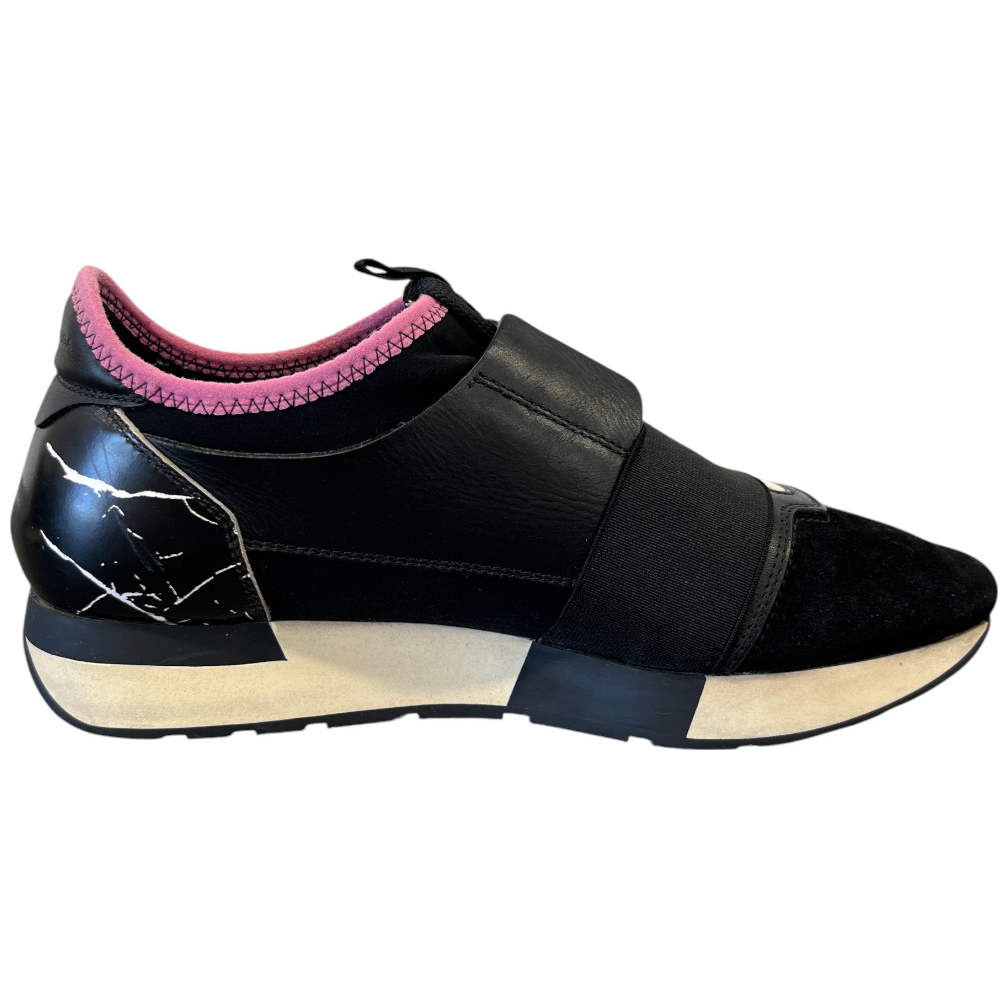 Women's Race Runner Low Trainers Black Size EU 38 / UK 5