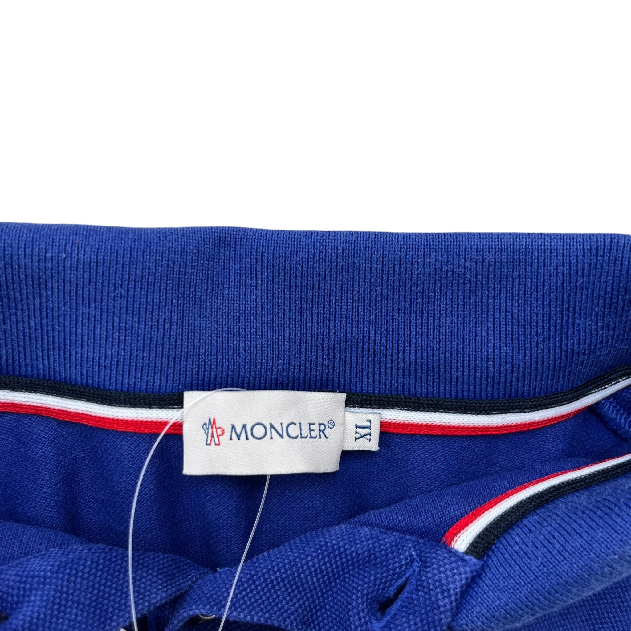 Men's Maglia Polo Shirt Blue Size XL