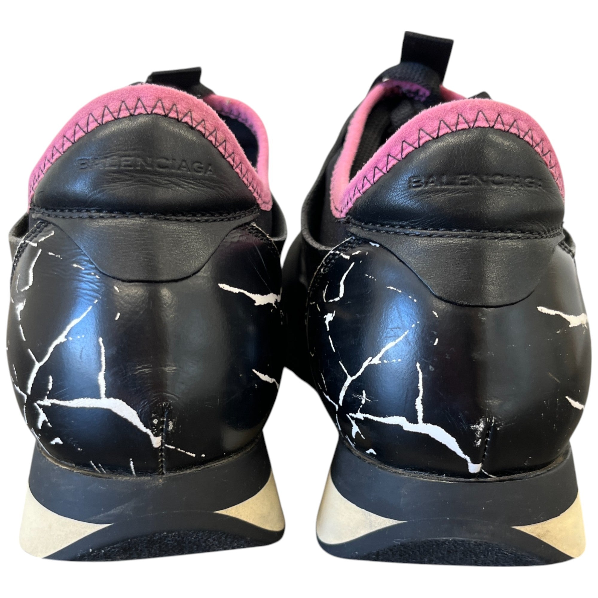 Women's Race Runner Low Trainers Black Size EU 38 / UK 5