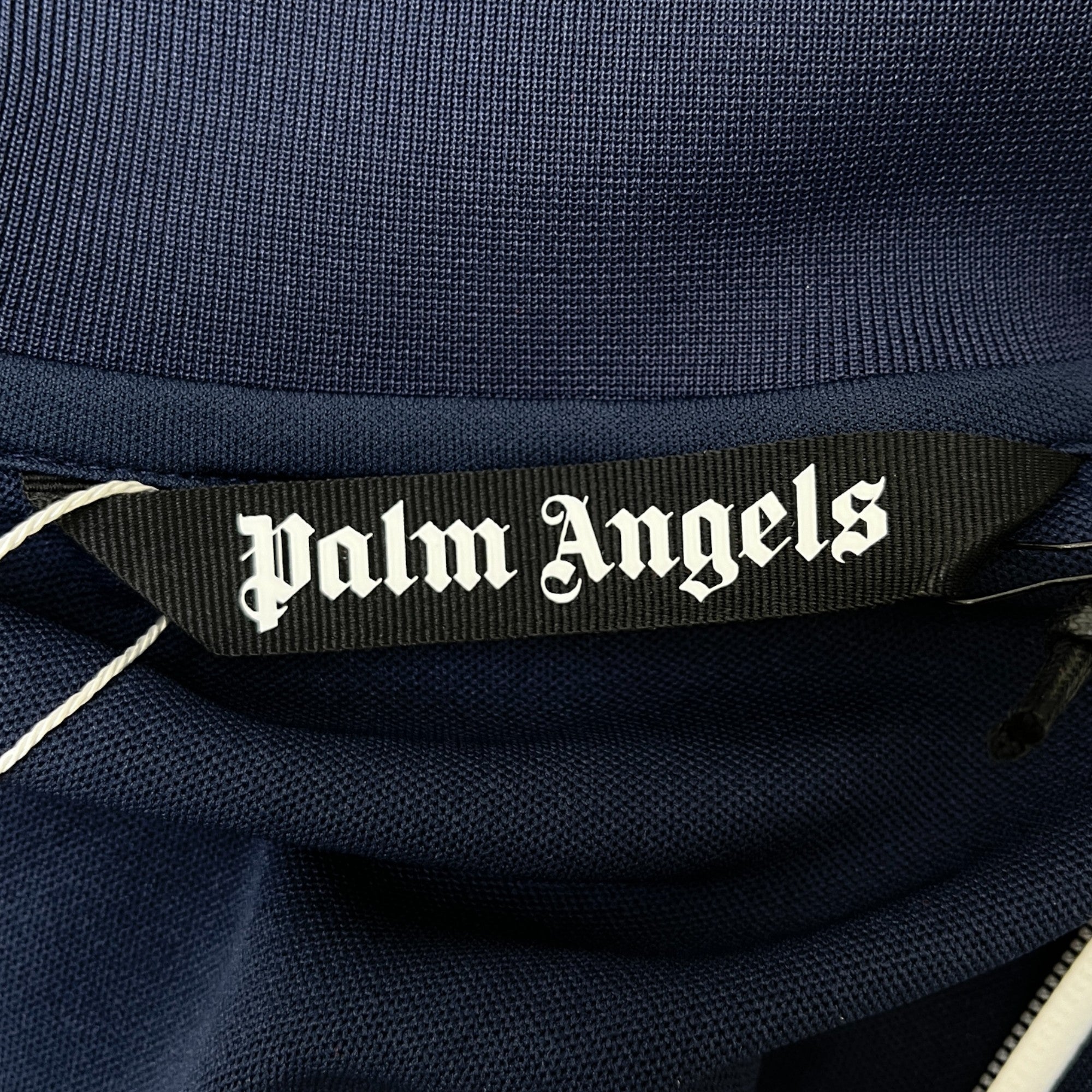 Men's Colourblock Logo Track Jacket Navy Size XXS