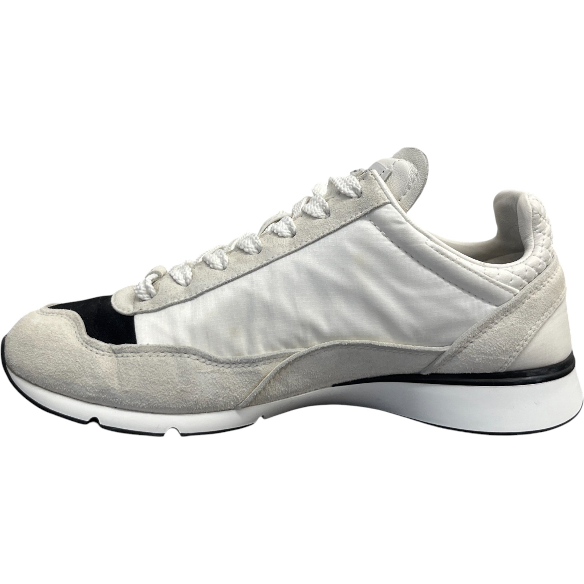 Women's Cc Logo Low Trainers White Size EU 36 / UK 3