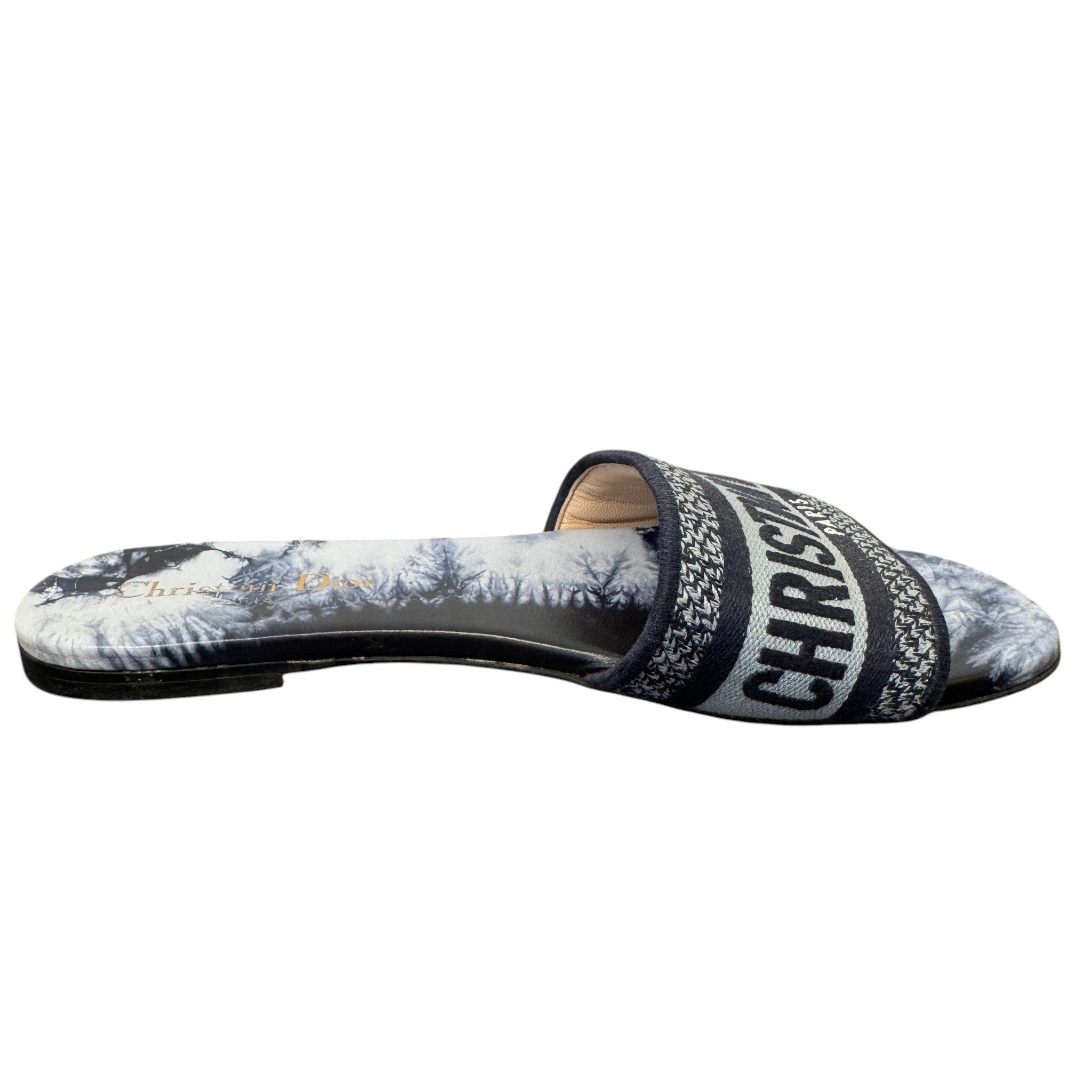 Women's Dway Slides Navy Size EU 37.5 / UK 4.5