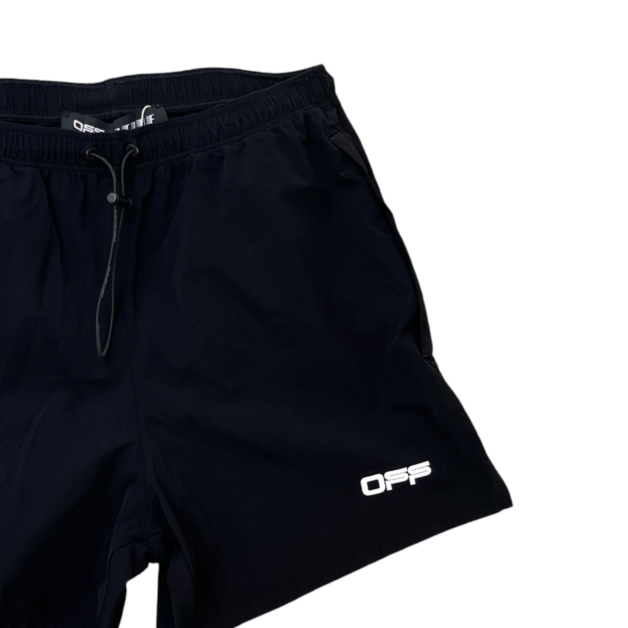 Men's Active Removable Pouch Shorts Black Size M