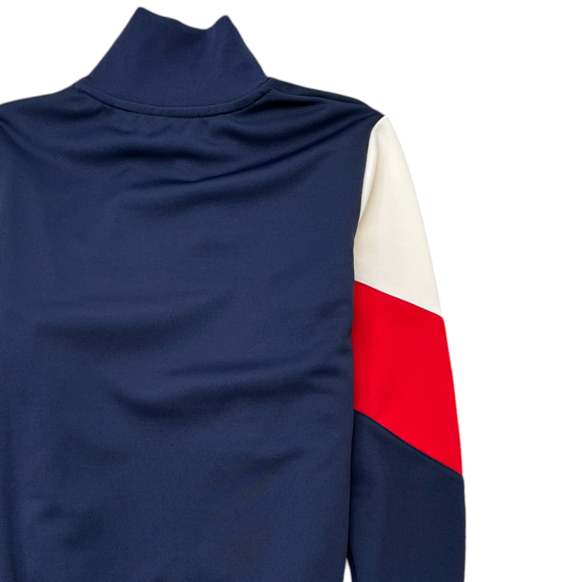 Men's Colourblock Logo Track Jacket Navy Size XXS