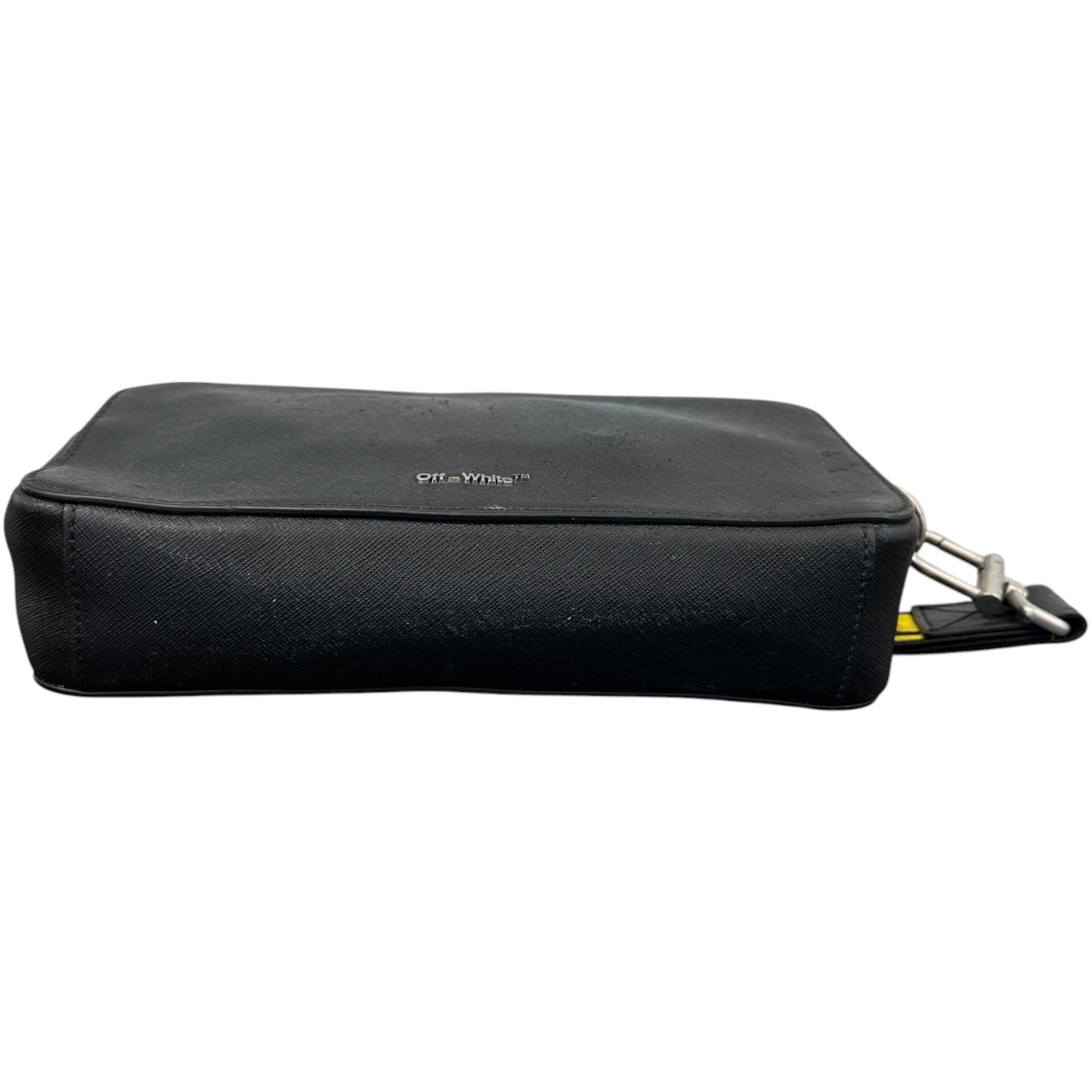 Men's Binder Diagonal Clutch Black