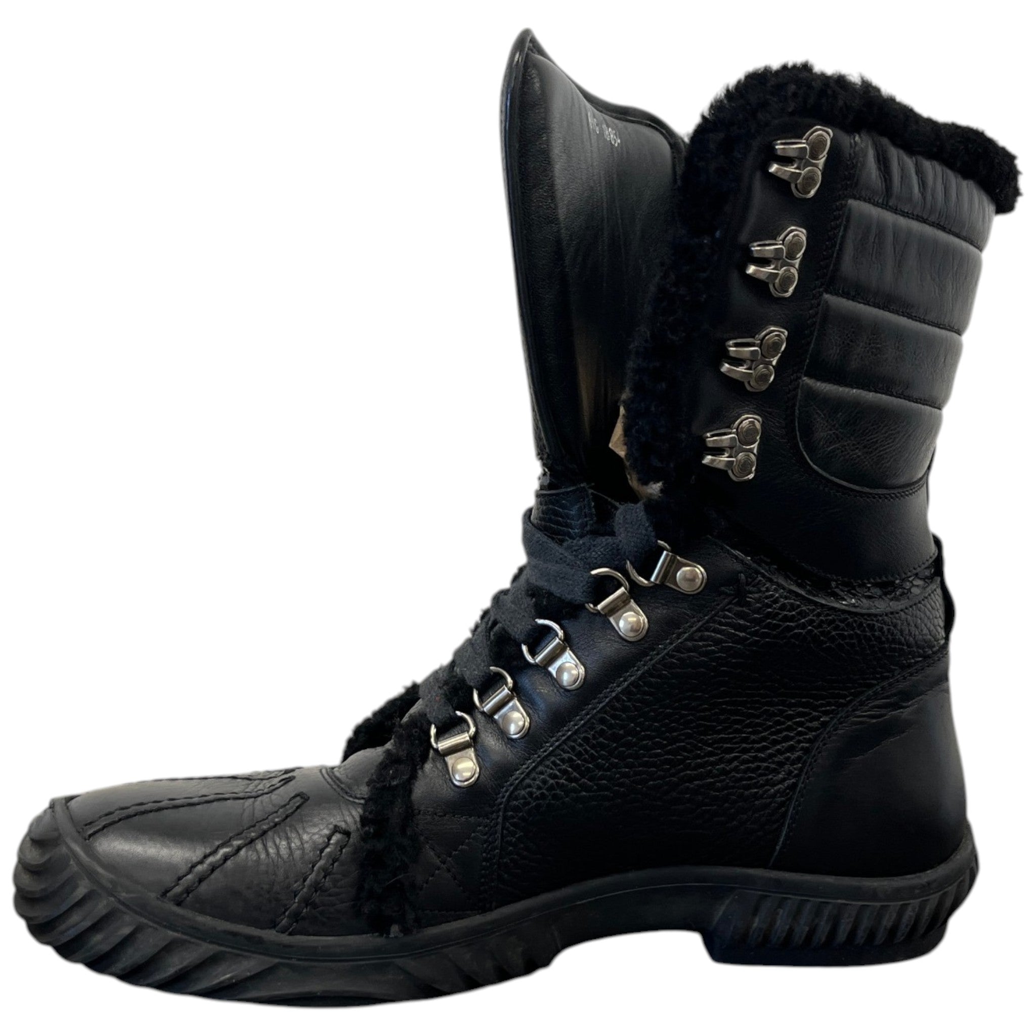 Men's 40 Below Fur Trimmed Boots Black Size EU 40.5 / UK 6.5