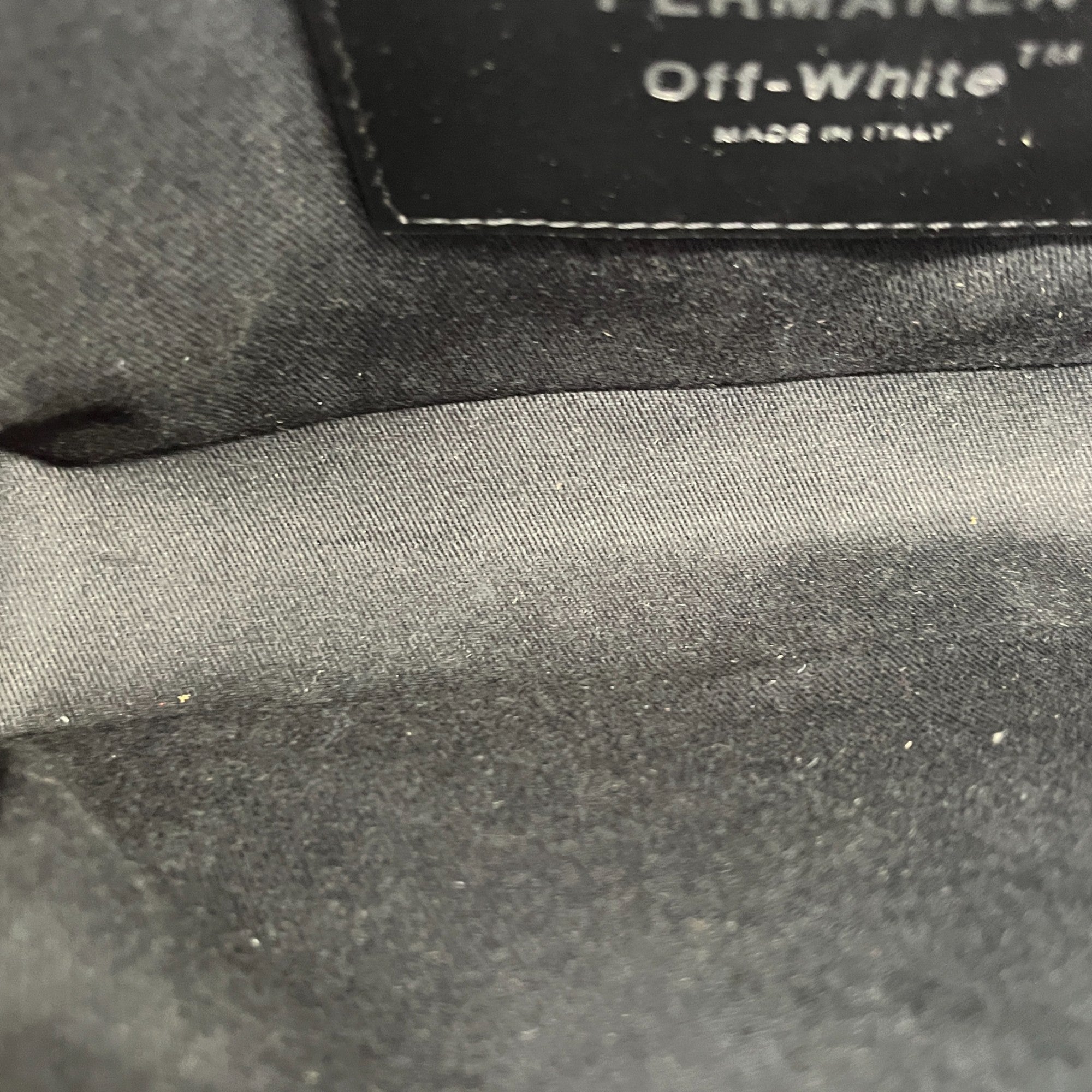 Men's Binder Diagonal Clutch Black