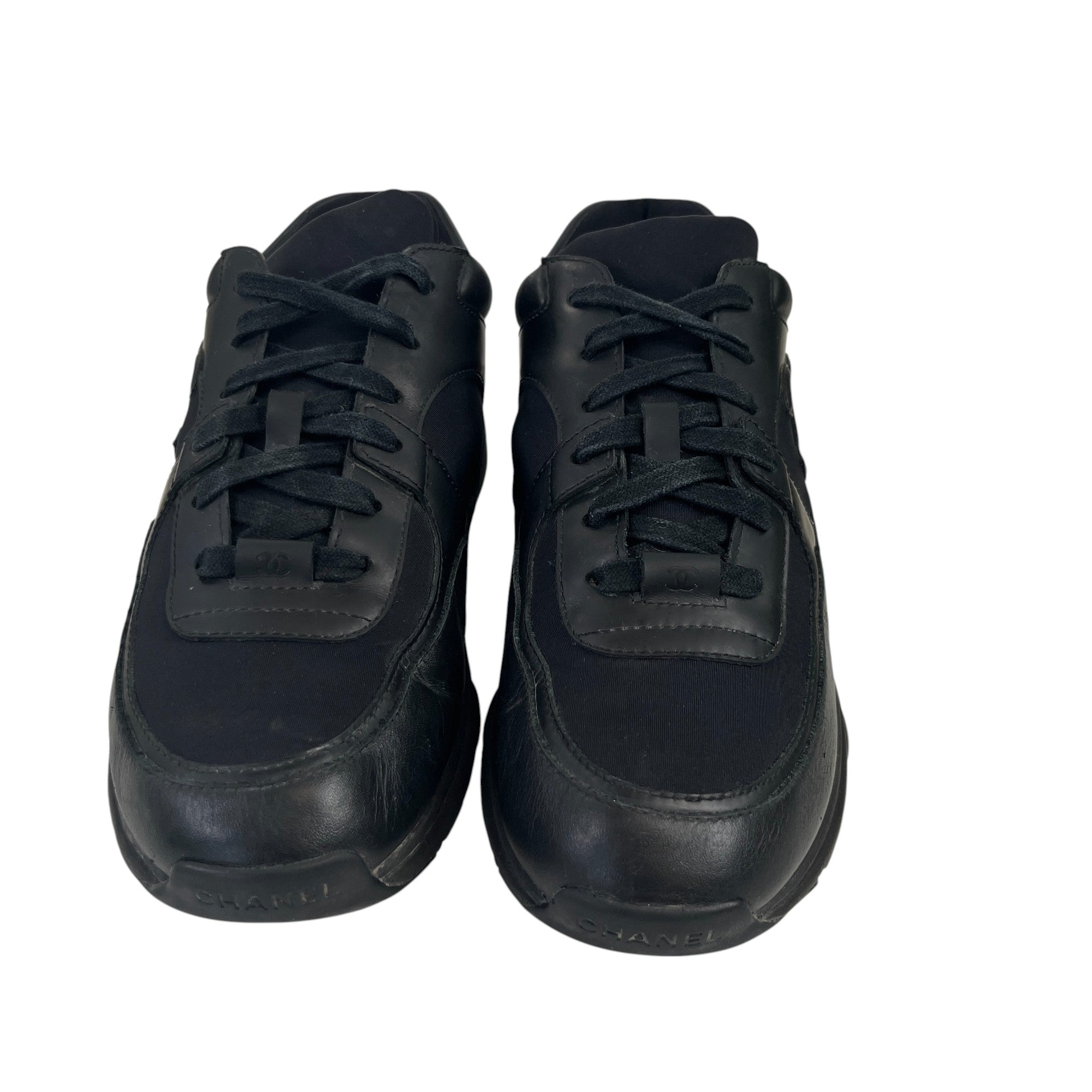 Men's Cc Logo Runner High Trainers Black Size EU 40 / UK 6