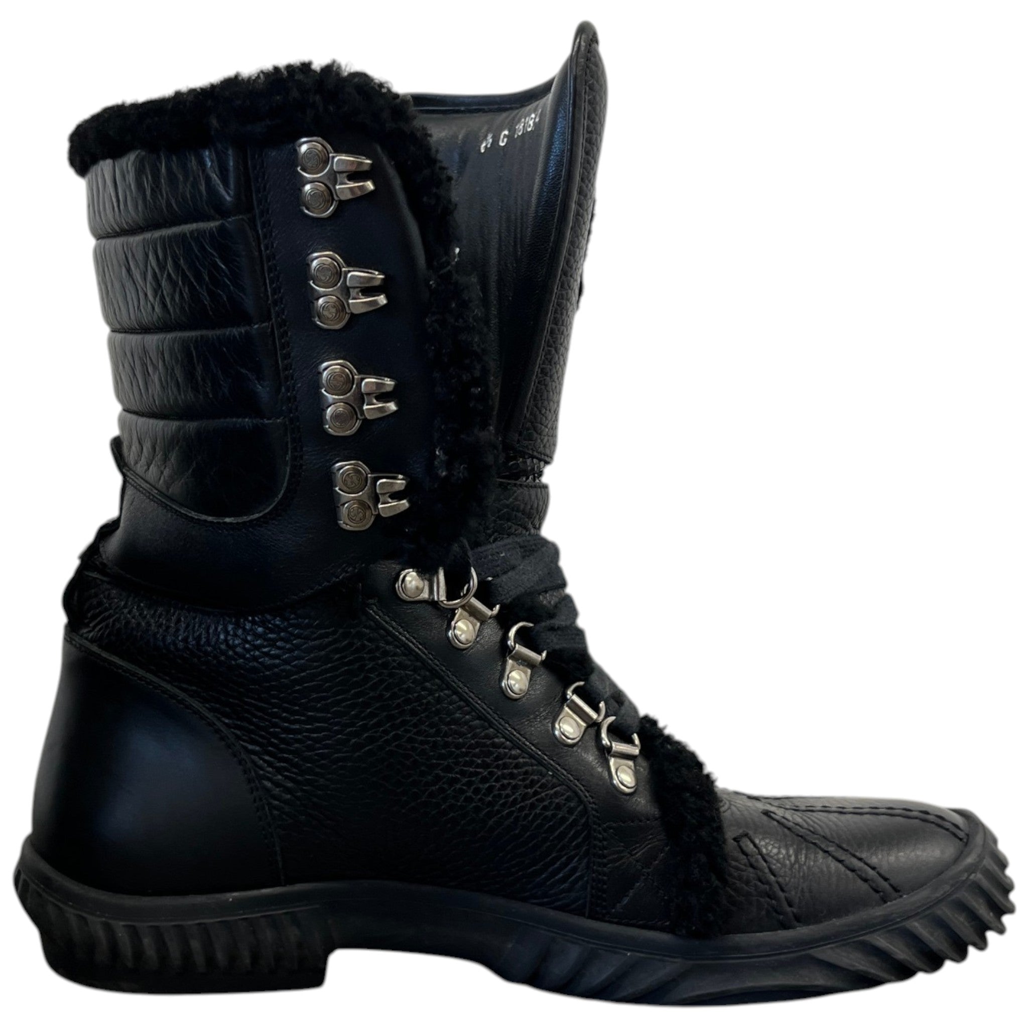 Men's 40 Below Fur Trimmed Boots Black Size EU 40.5 / UK 6.5