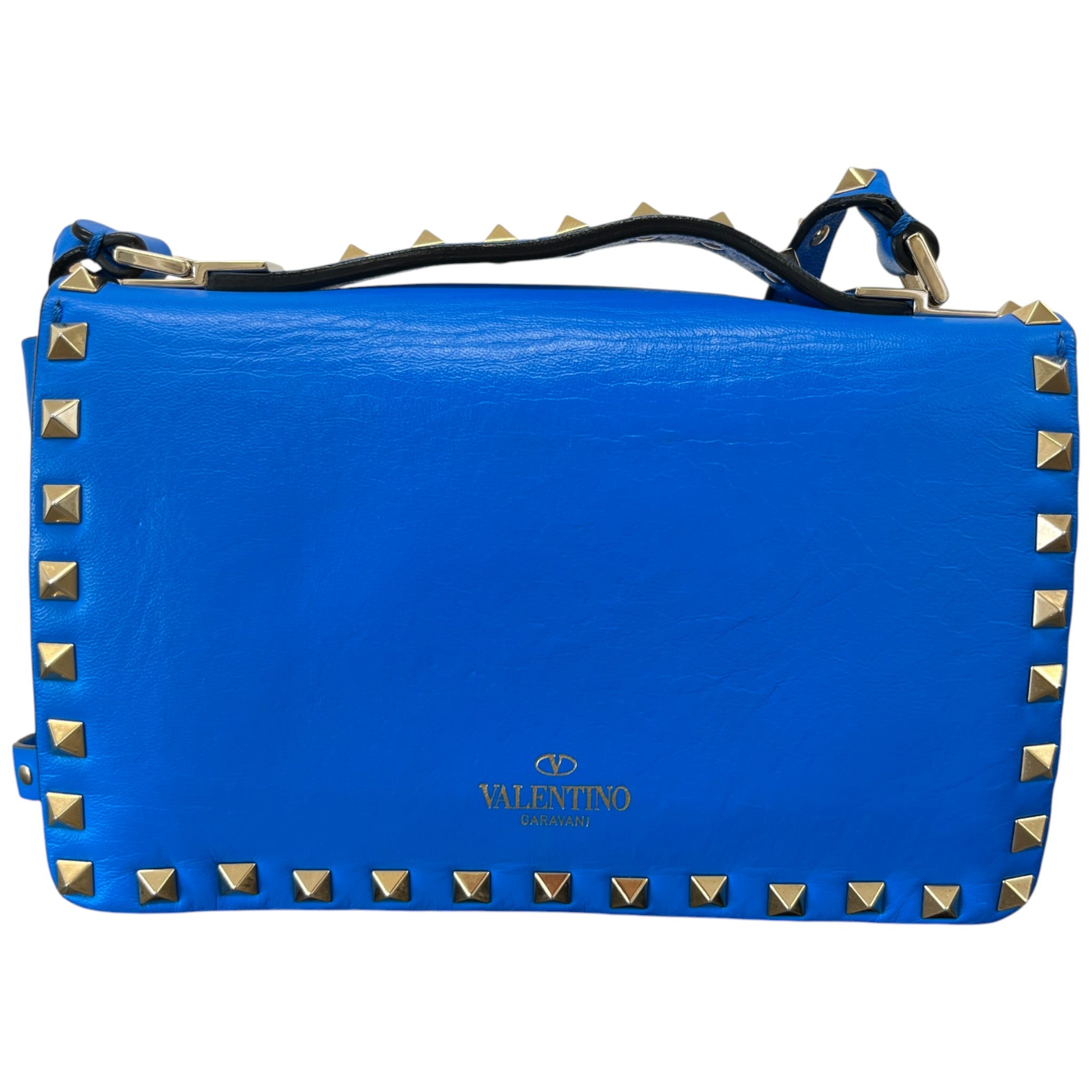 Women's Rockstud Flap Bag Blue